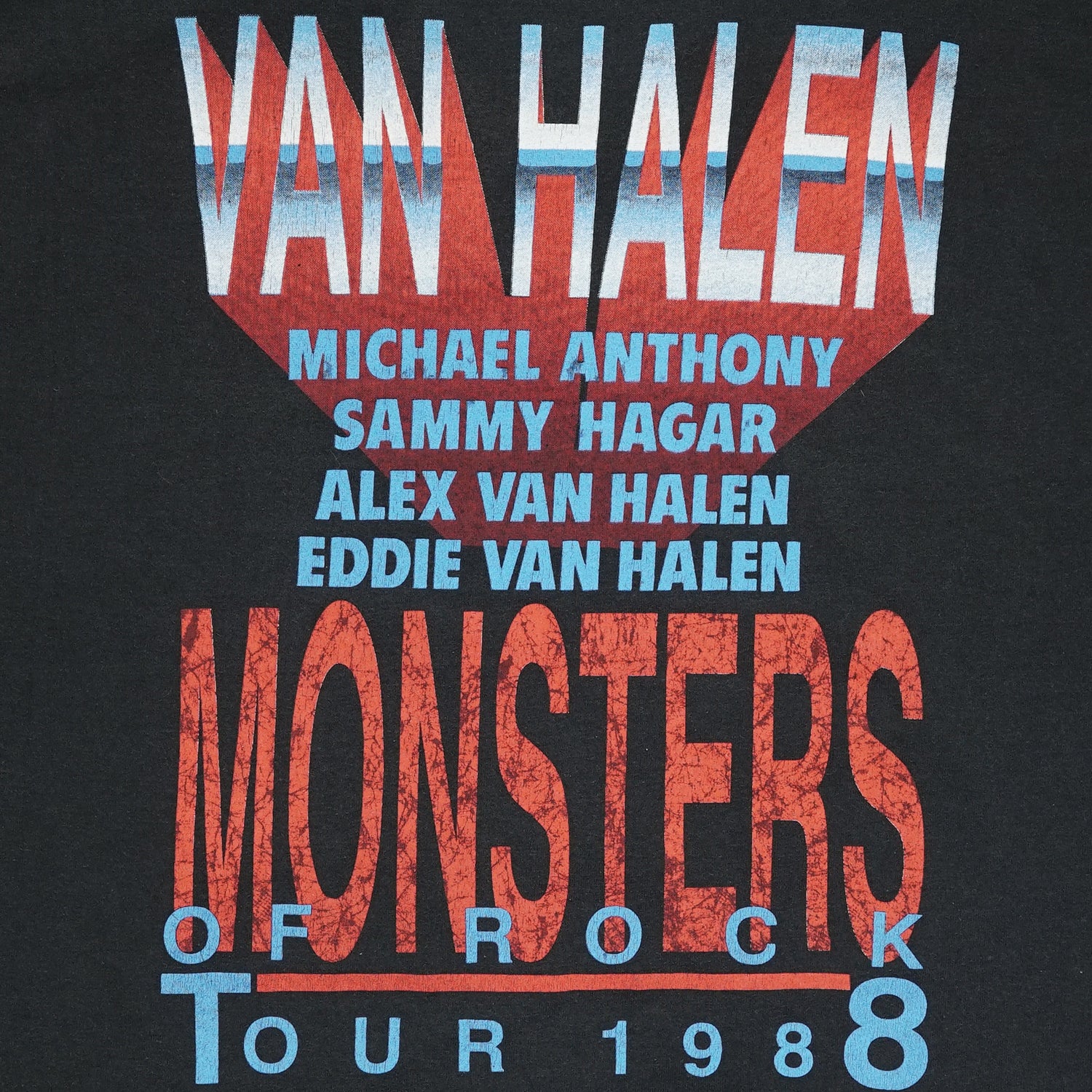 1998 Van Halen Monsters of Rock tour tee L