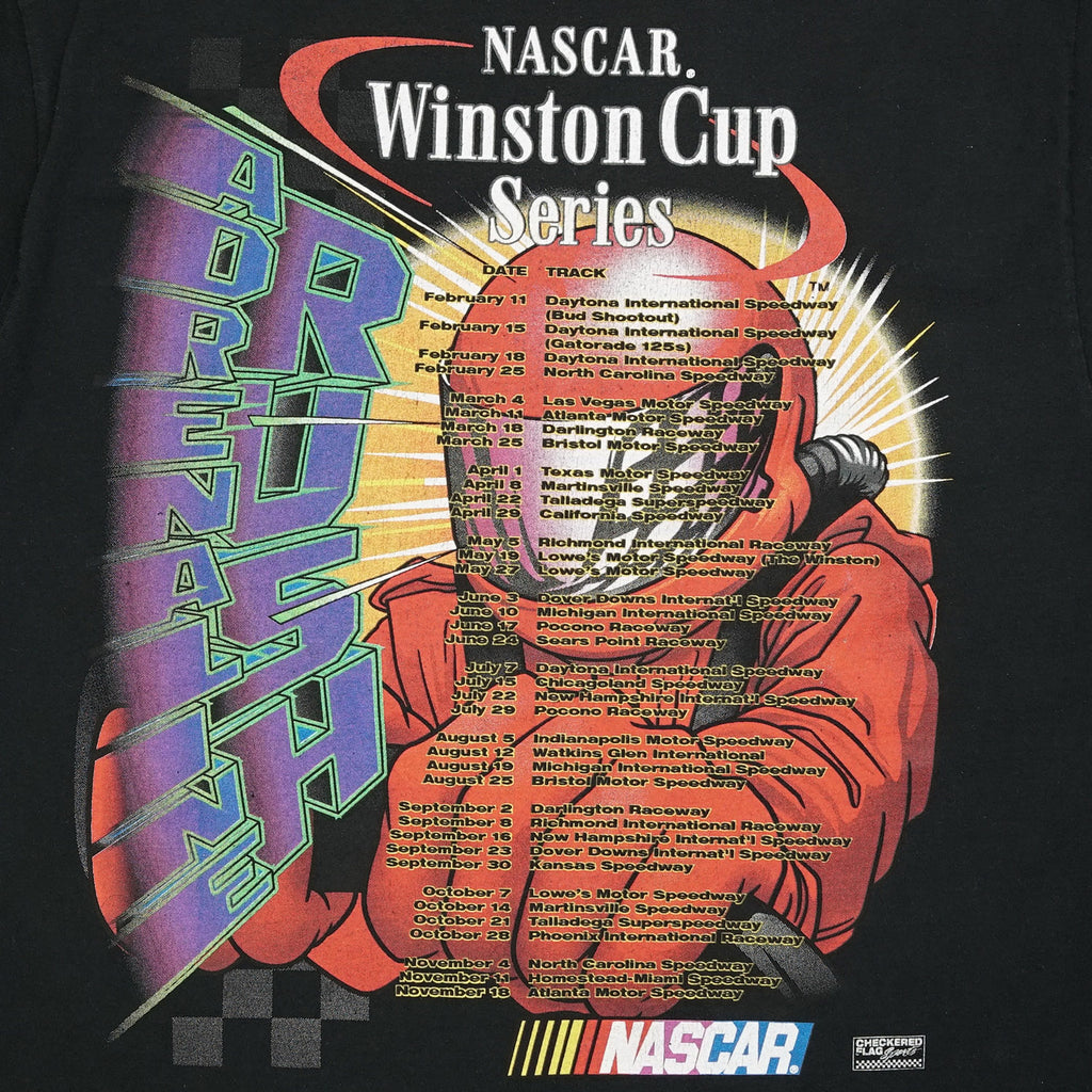 2001 Nascar tour Winston Cup Adrenaline Rush racing tee L