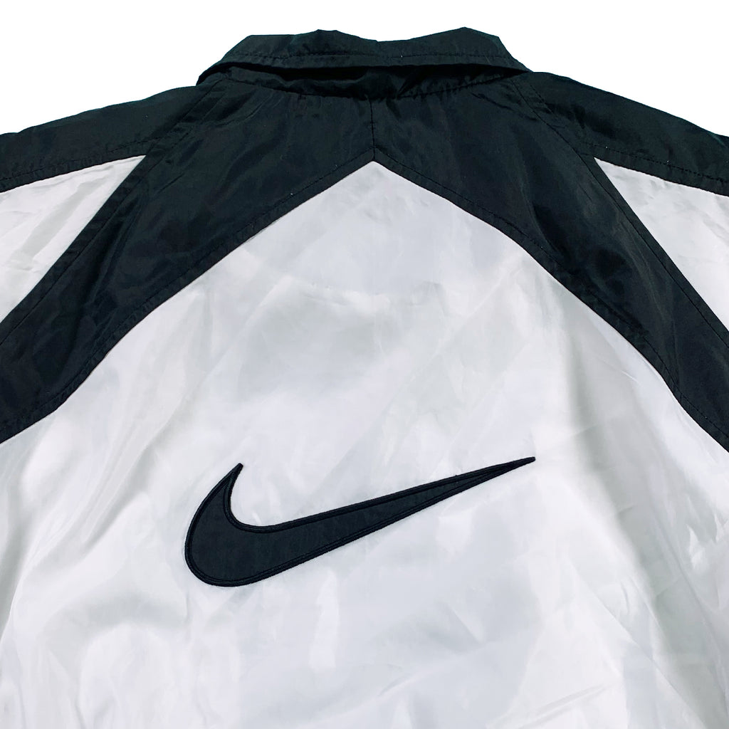 '90s Nike black and white track jacket XL