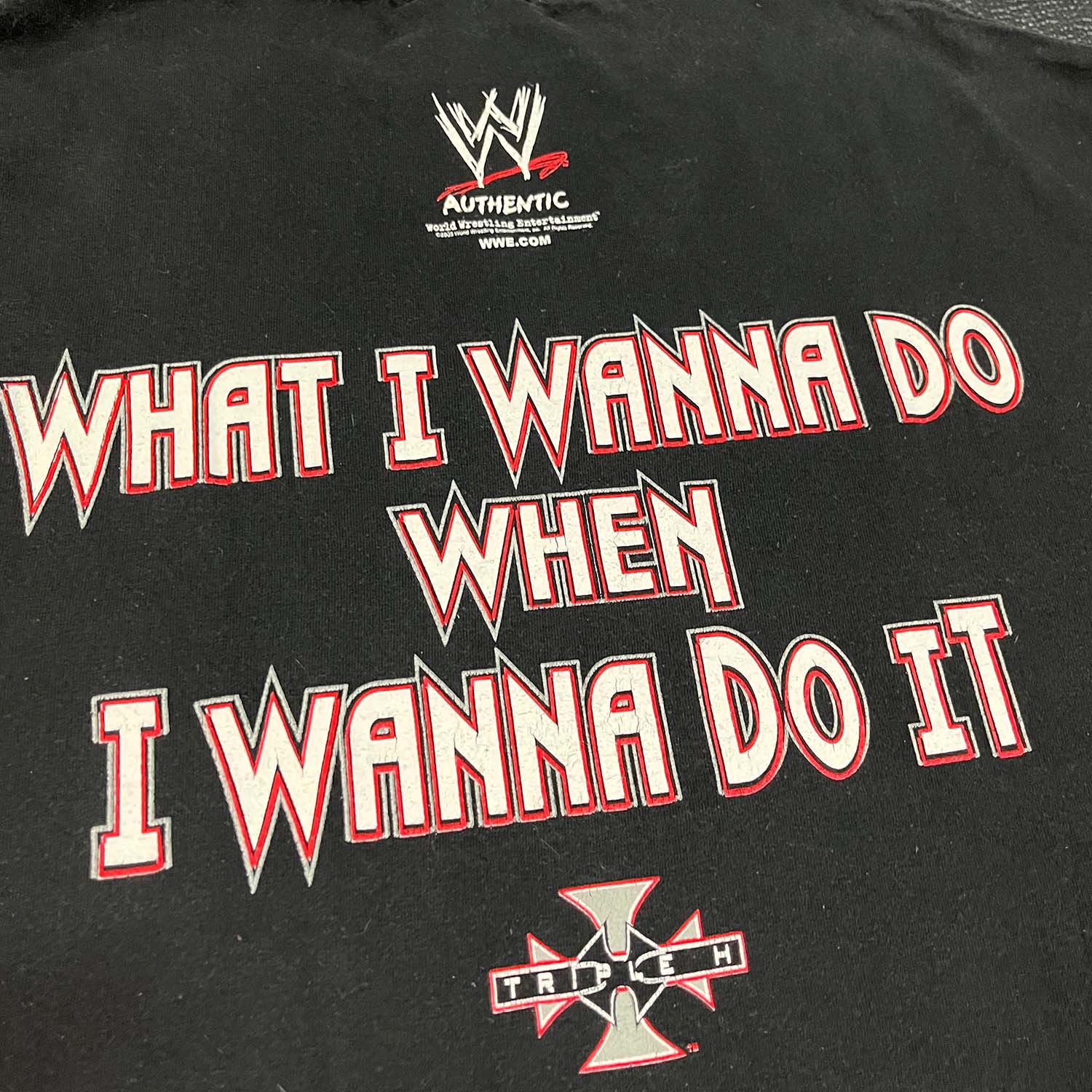 2003 Triple H WWE tee L