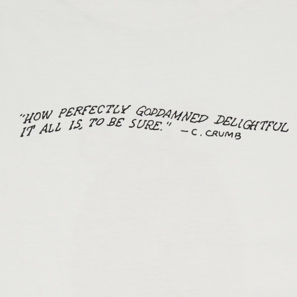 1994 Charles Crumb comic book artist film tee XL