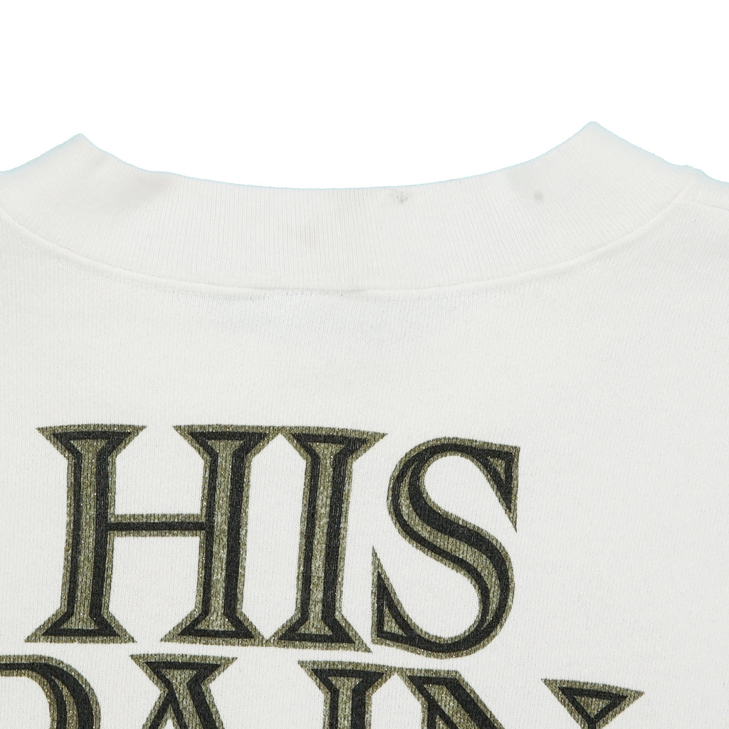 1990 Lord's Gym Jesus "His Pain Your Gain" crewneck M