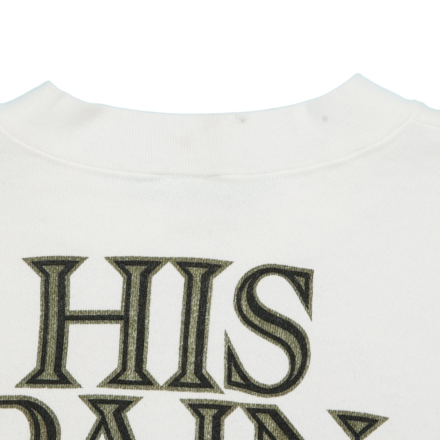 1990 Lord's Gym Jesus "His Pain Your Gain" crewneck M