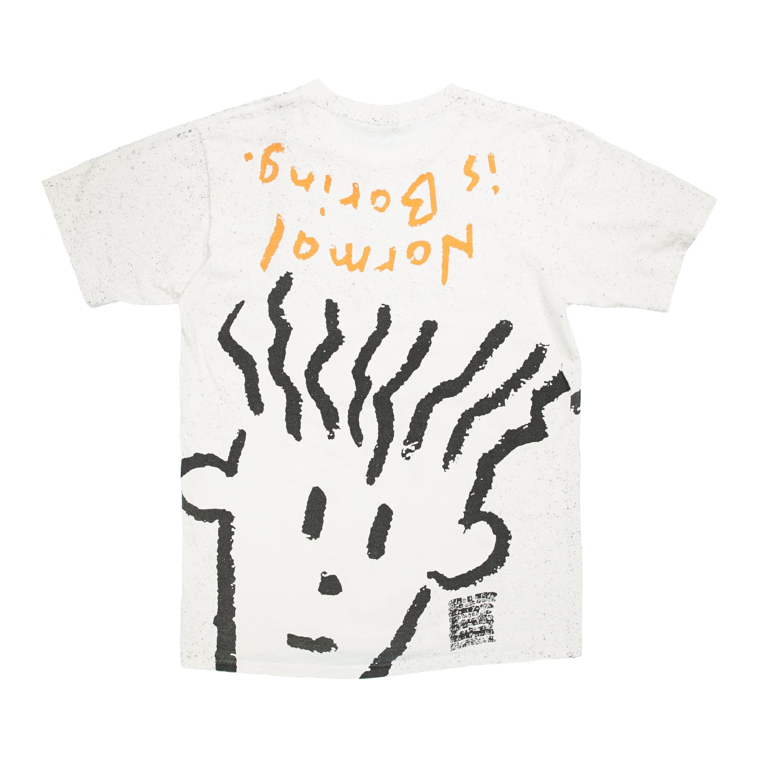 1985 Fido Dido Normal is Boring tee M/L