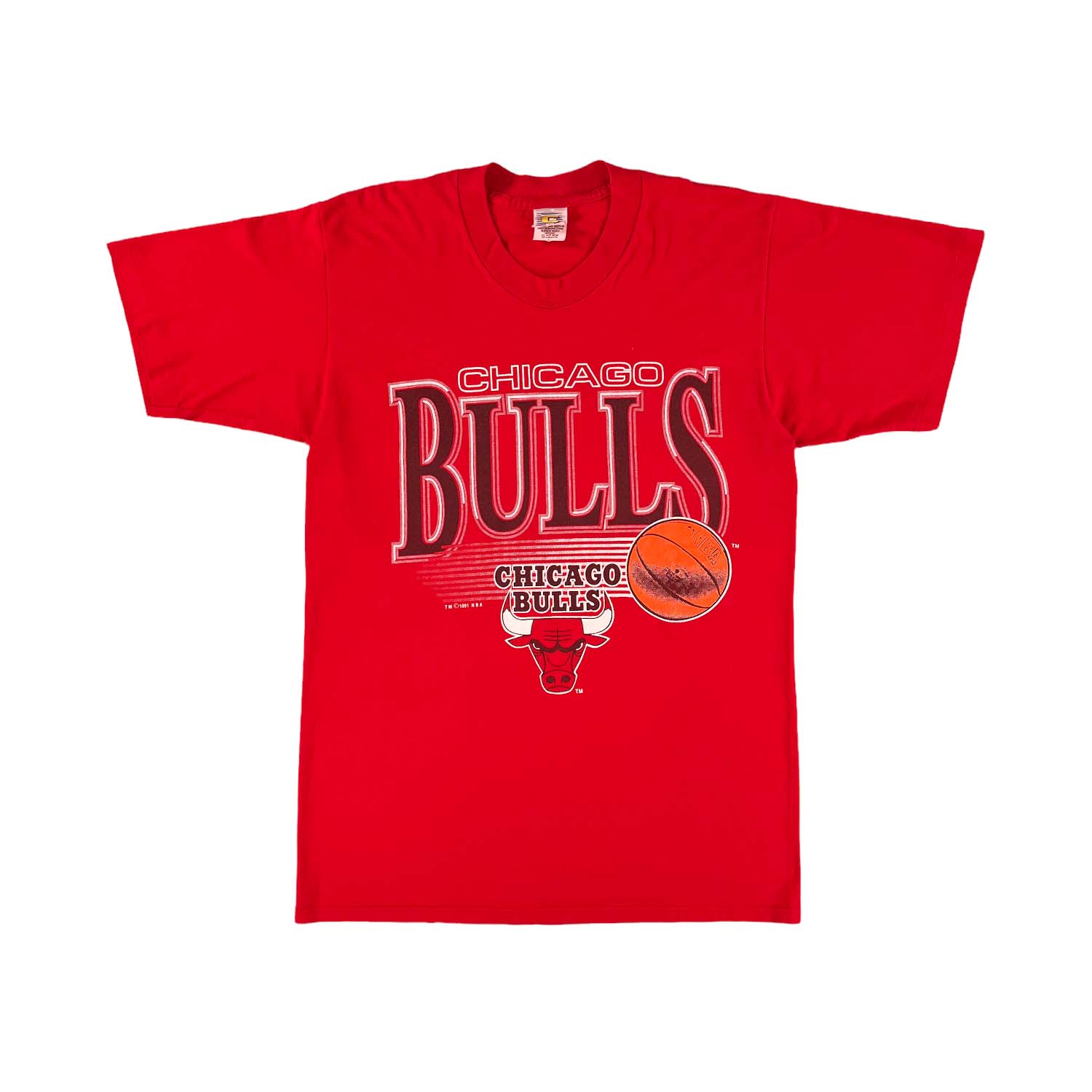 1991 Chicago Bulls tee M/L