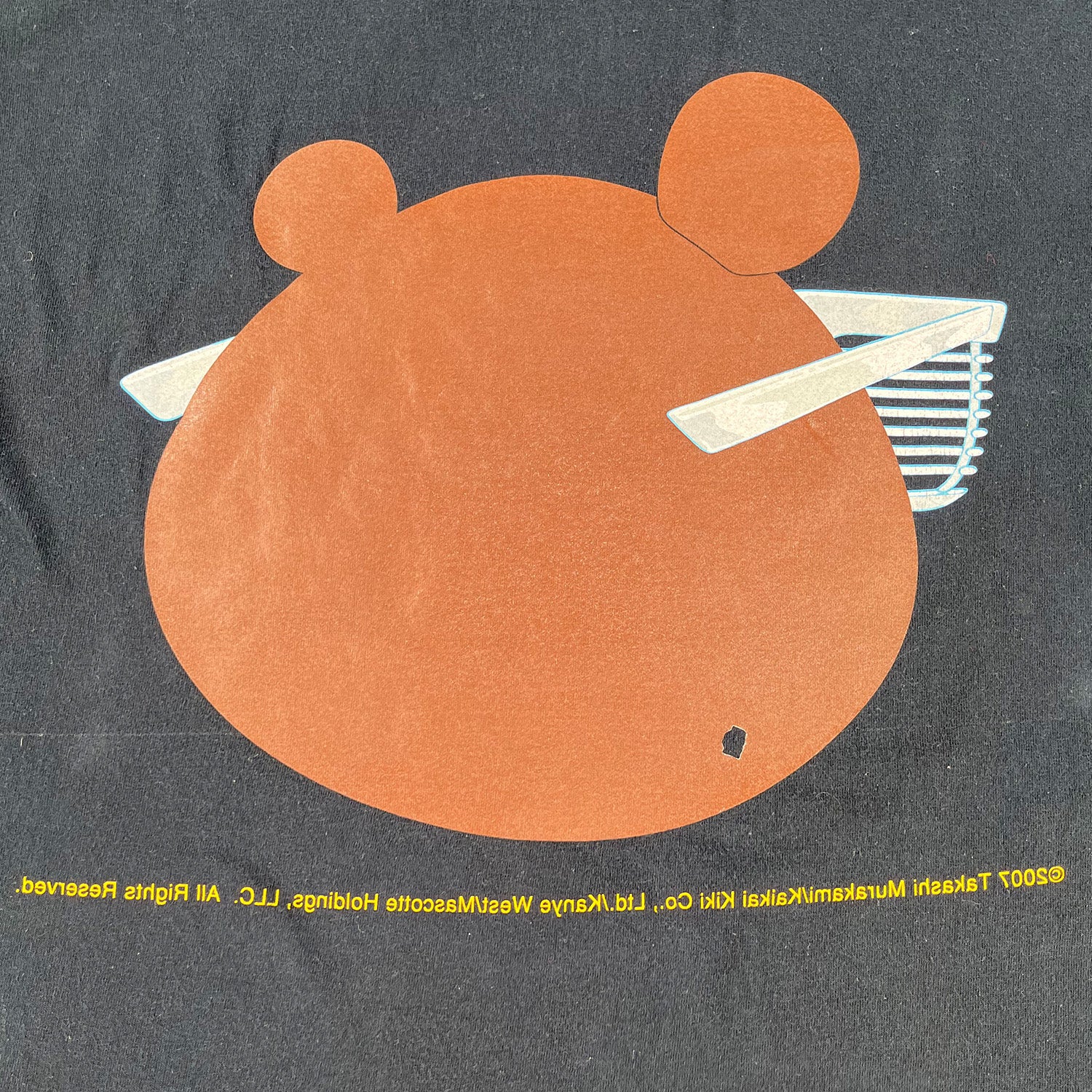 2007 Kanye West Glow in the Dark tour tee L