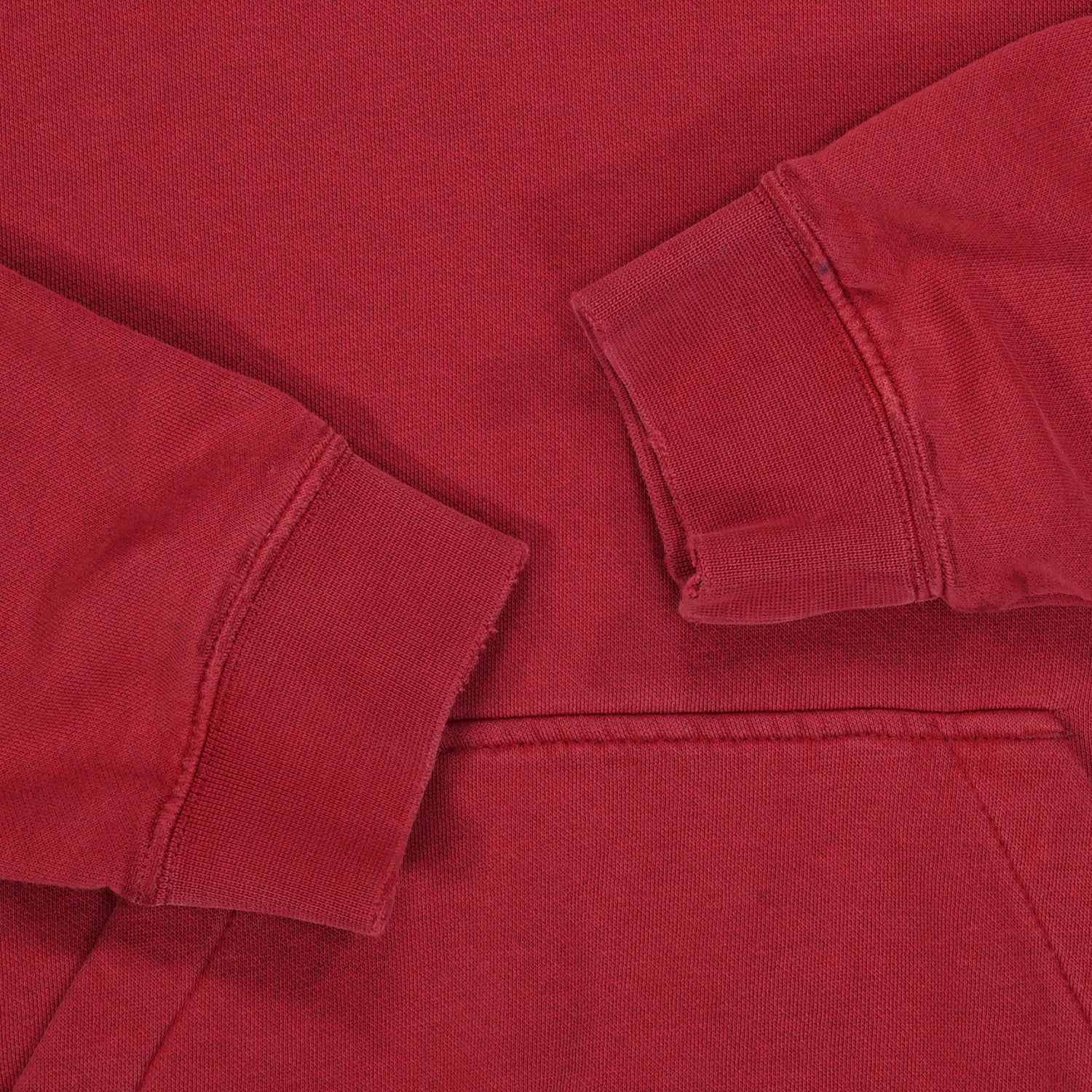 2000s Nike mini swoosh hoodie Maroon L