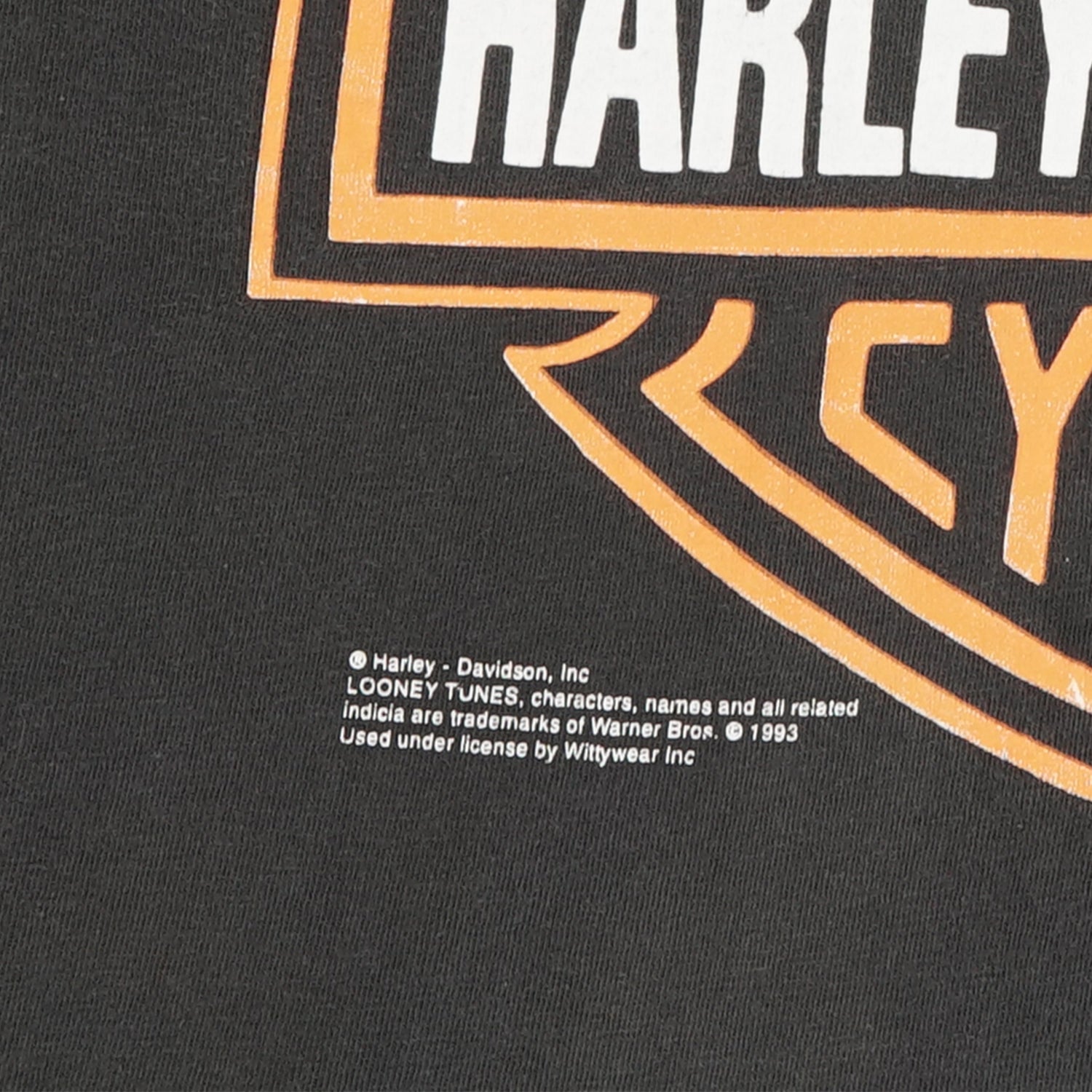 1993 Tasmanian Devil x Harley Davidson tee XL
