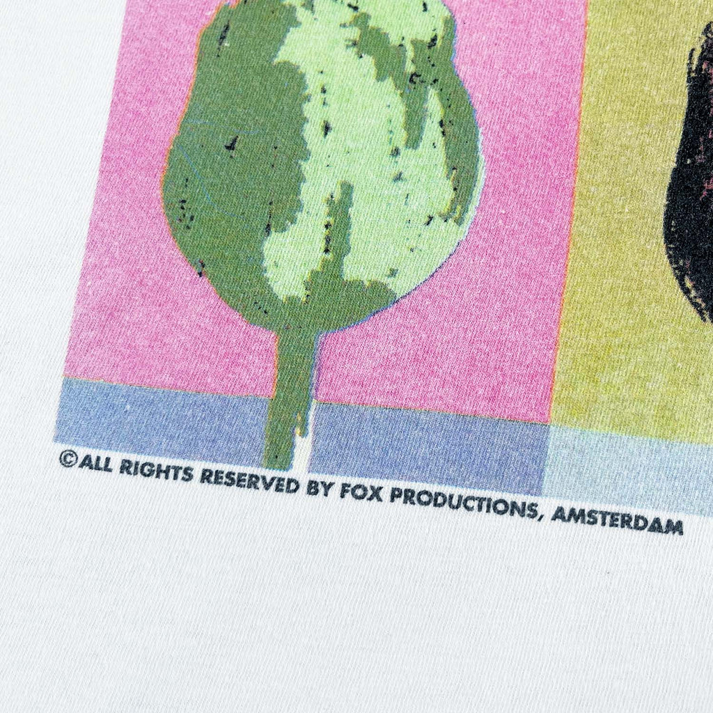 90s Andy Warhol Tulips from Amsterdam tee M