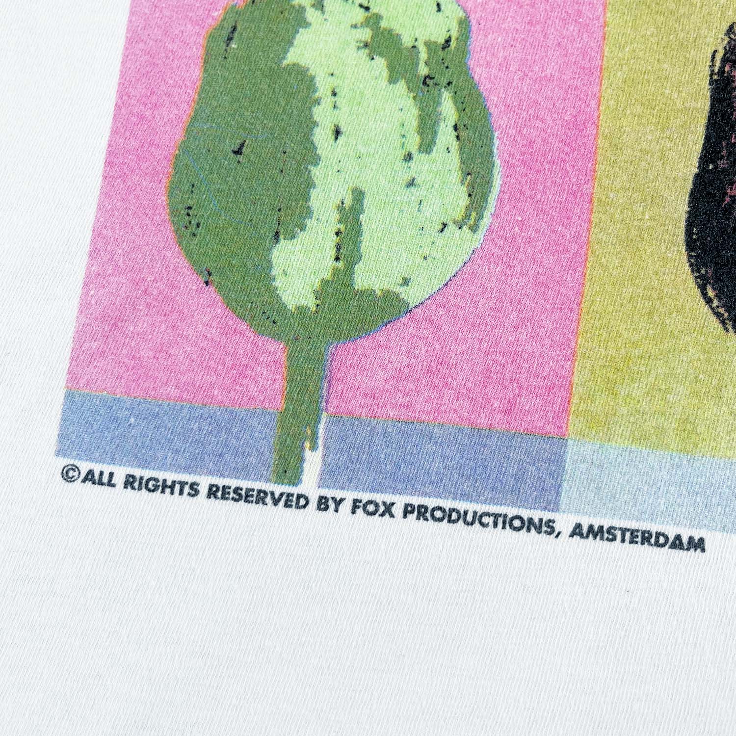 90s Andy Warhol Tulips from Amsterdam tee M