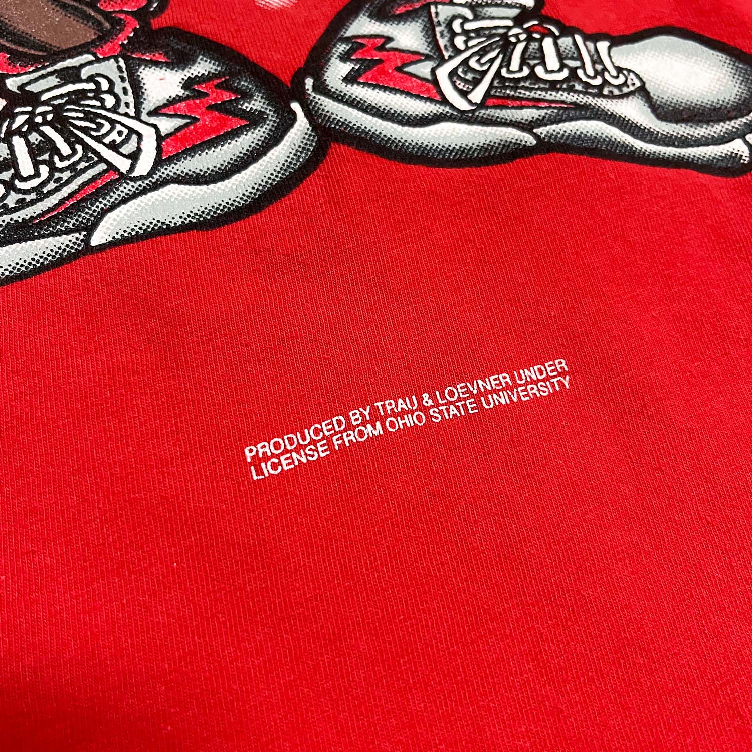 1996 Ohio State University Taz tee L