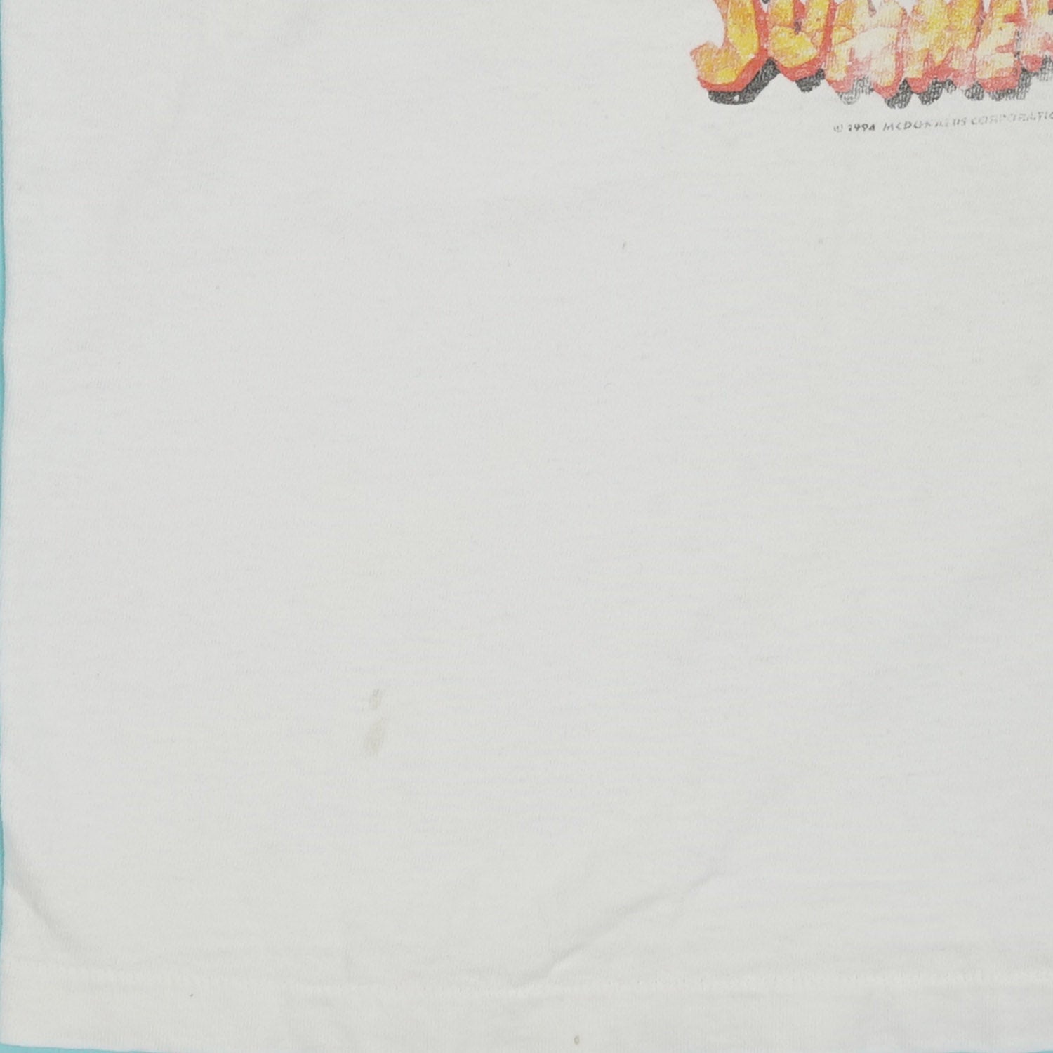 1994 Flintstones Roc Donald's faded tee XL