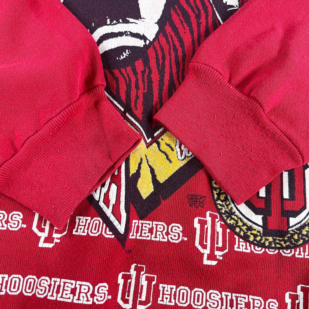 '90s Indiana Hoosiers football crewneck M