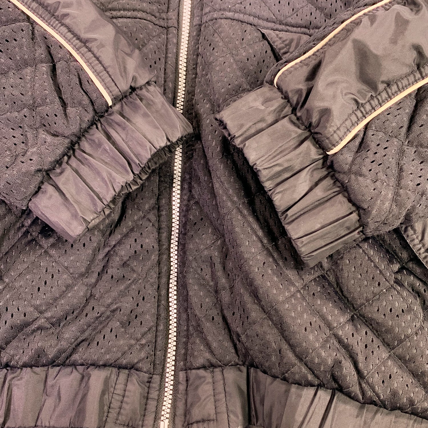 '90s Nike swoosh waffle jacket M/L