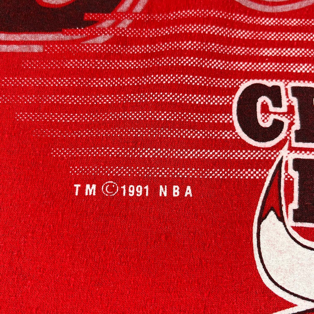 1991 Chicago Bulls tee M/L