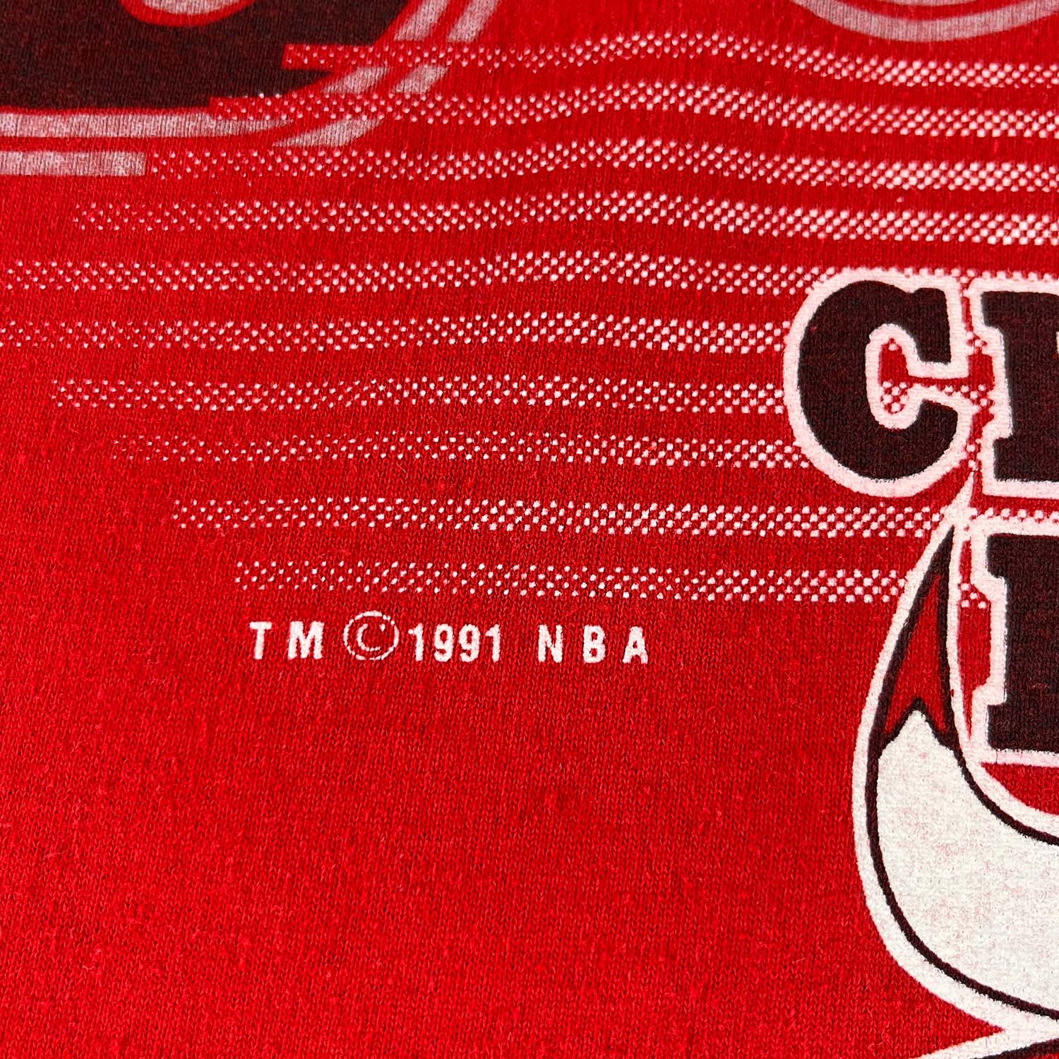 1991 Chicago Bulls tee M/L
