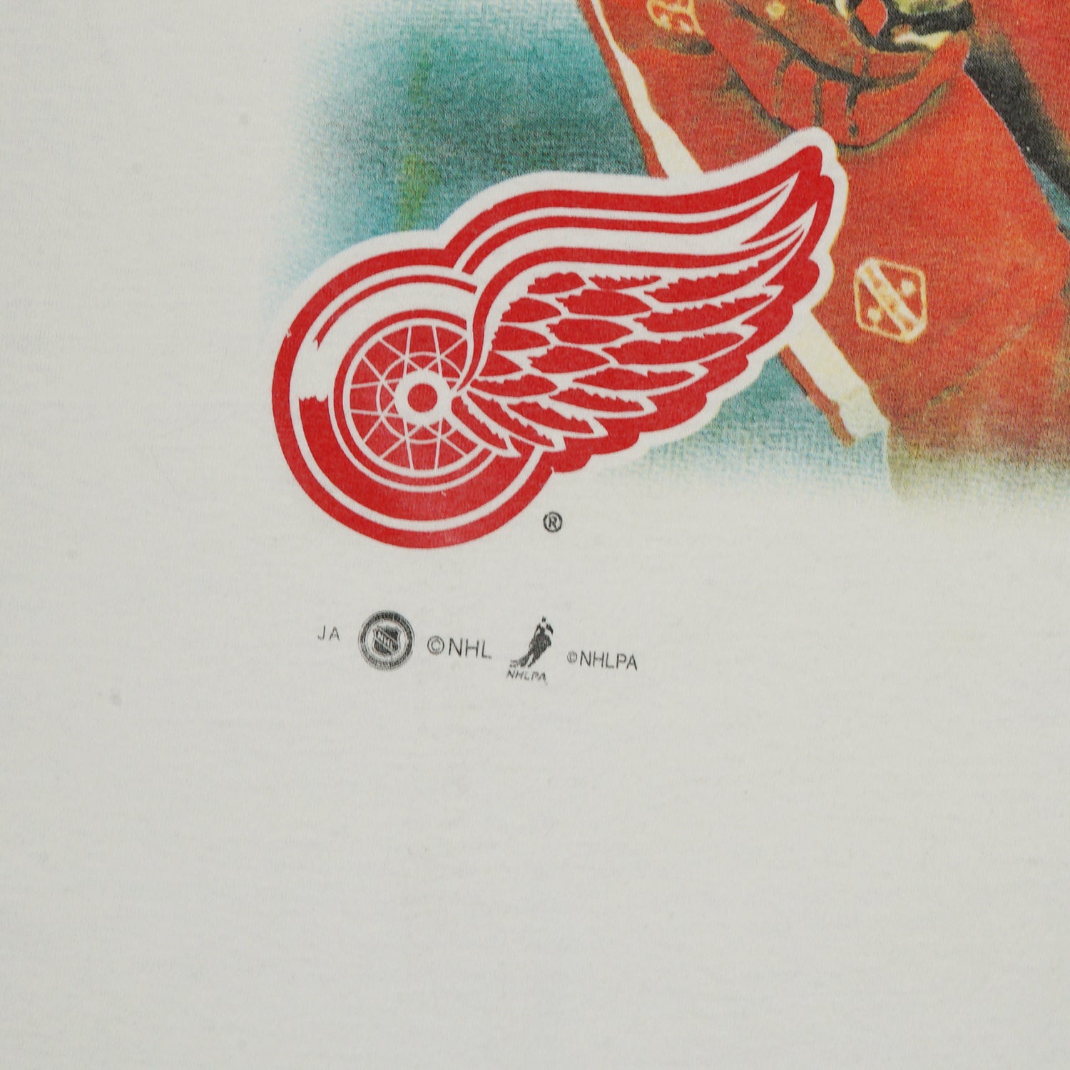 Vintage Detroit Red Wings Vladimir Konstantinov NHL tee L