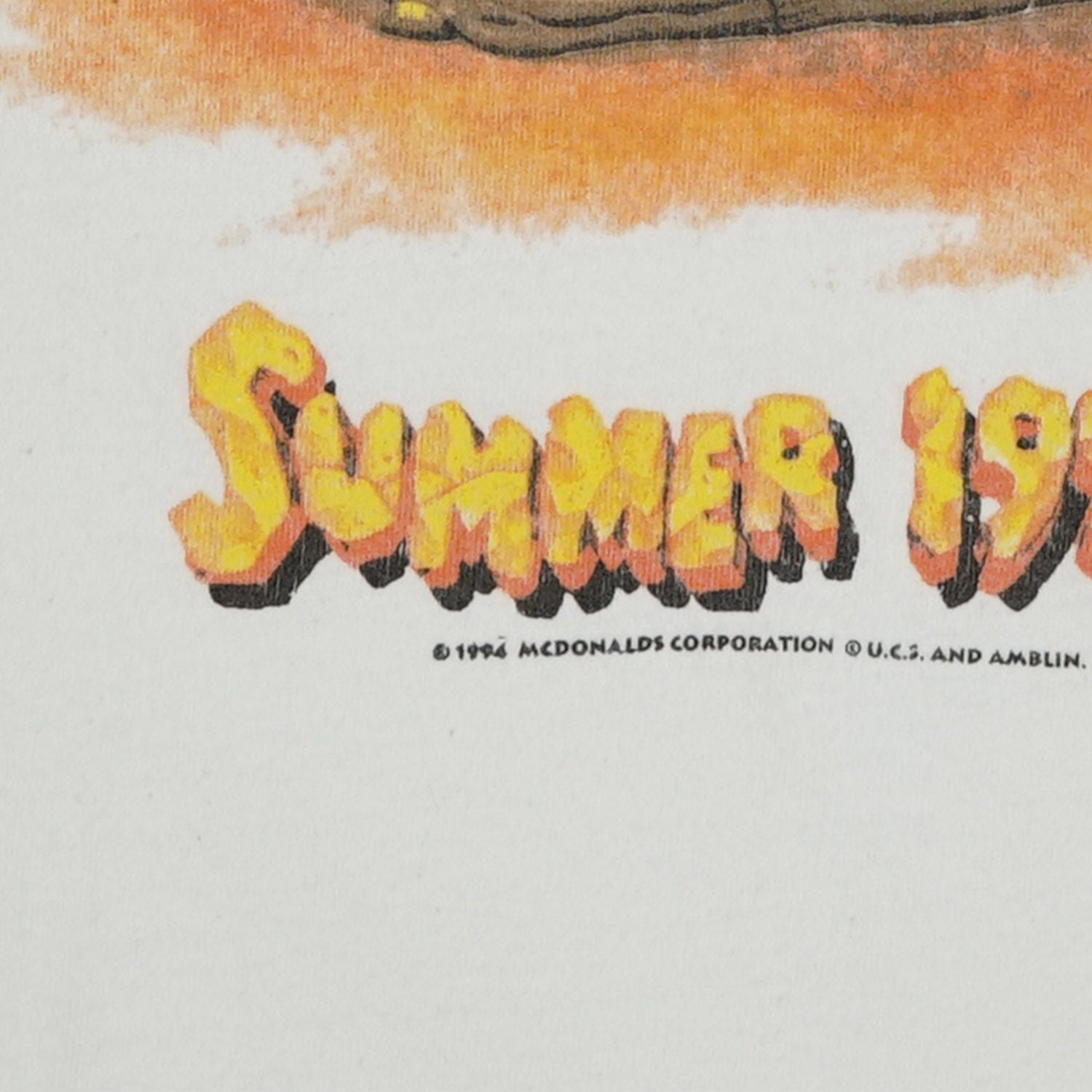 1994 The Flintstones Roc Donald's tee XL