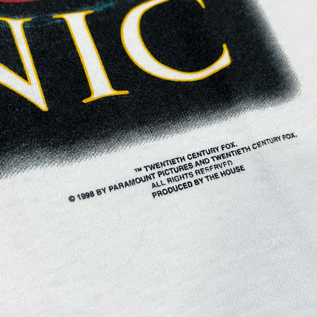 1998 Titanic movie promo tee S