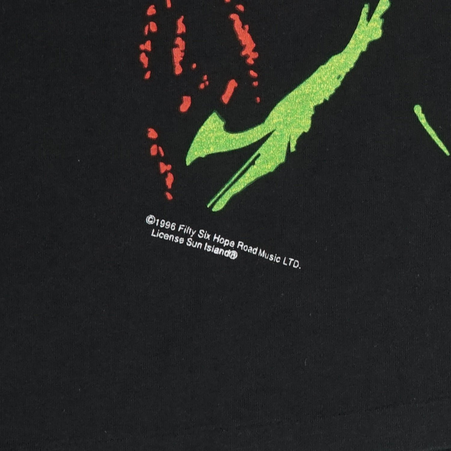 1996 Bob Marley Positive Vibration tee L