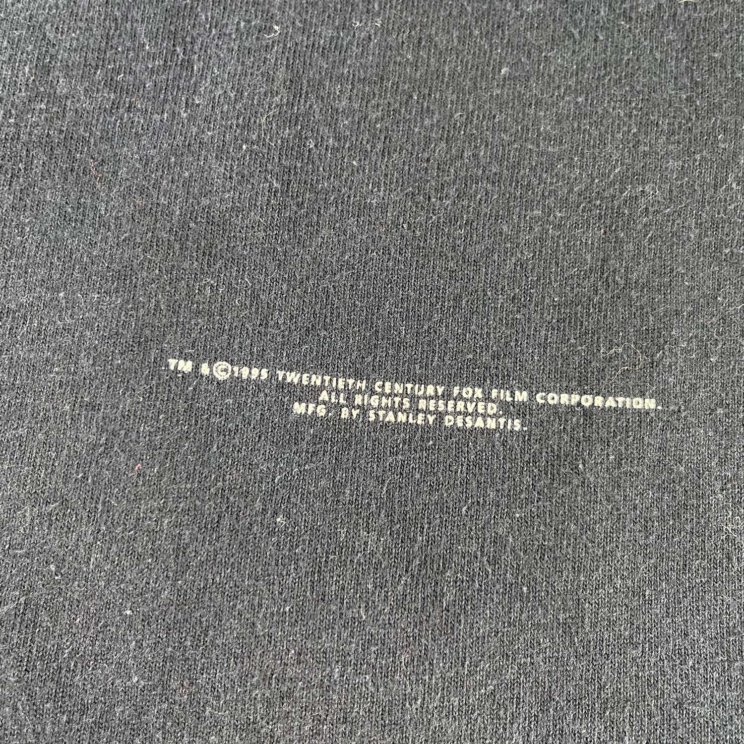 1995 X Files 'Trust No One' TV series promo tee L