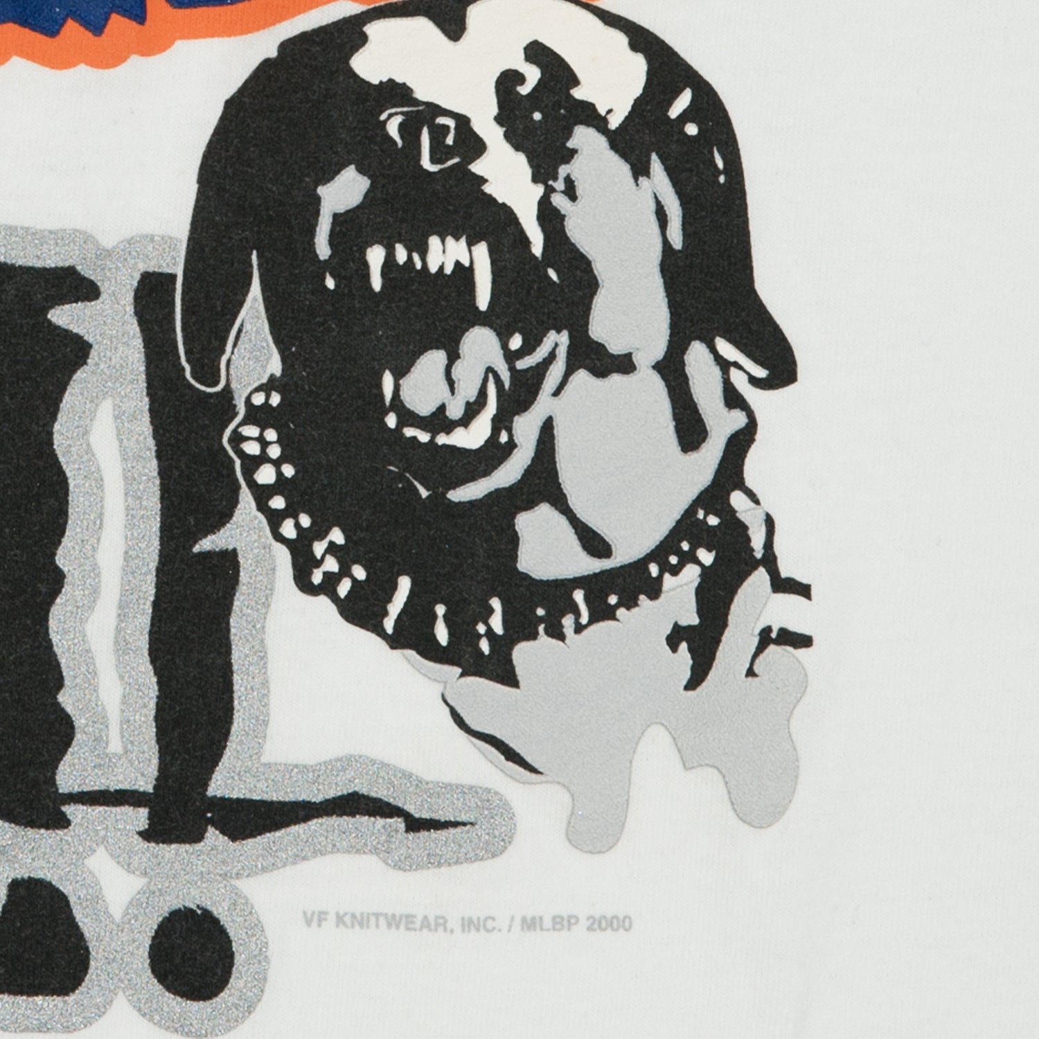 2000 NY Mets MLB "Who Let The Dogs Out?!" deadstock tee XL
