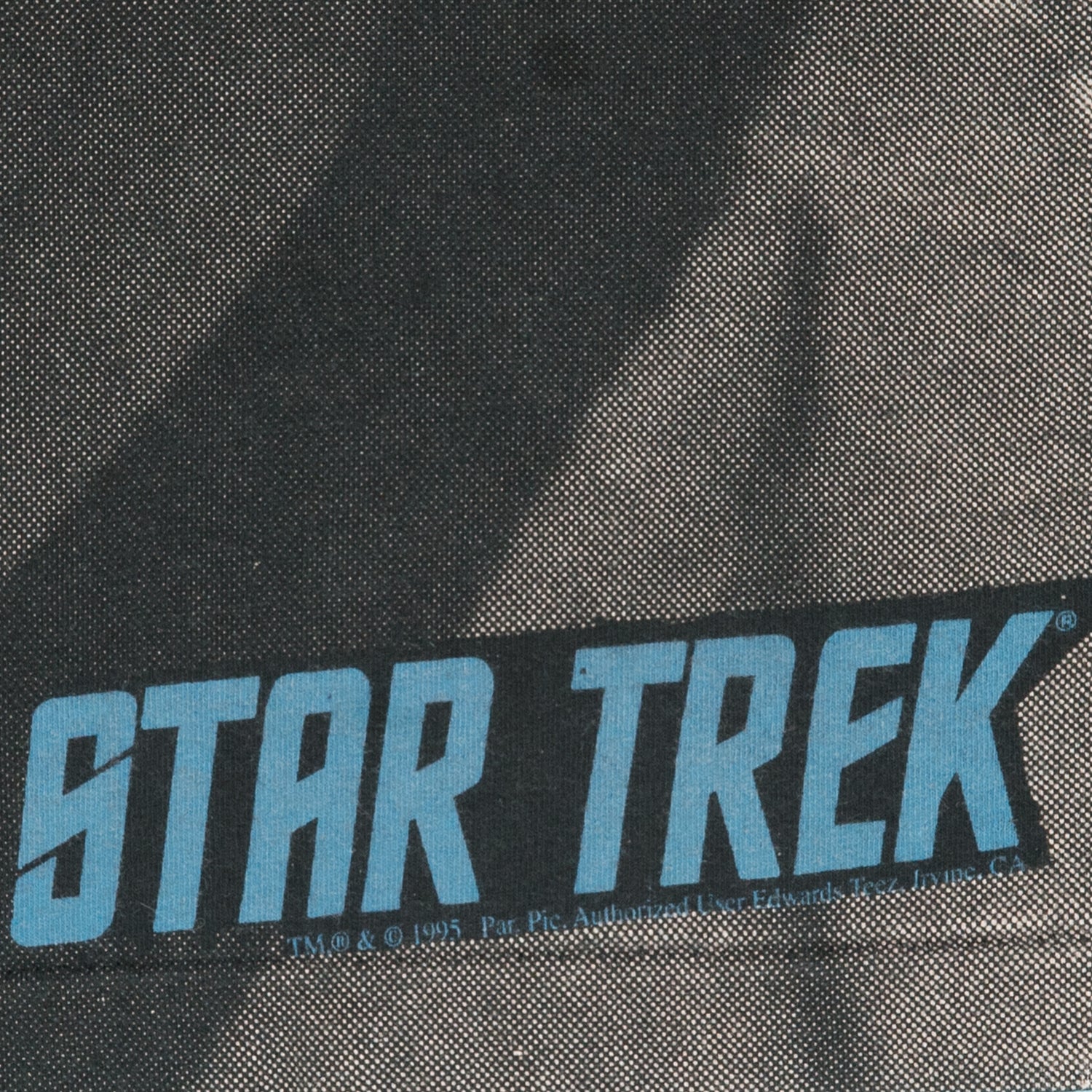 1995 Captain Kirk big print Star Trek tee XL
