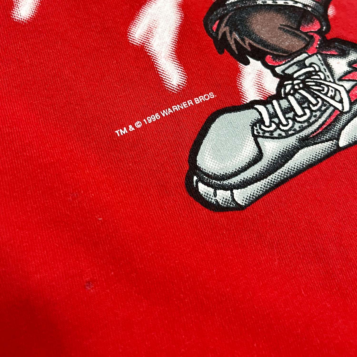 1996 Ohio State University Taz tee L