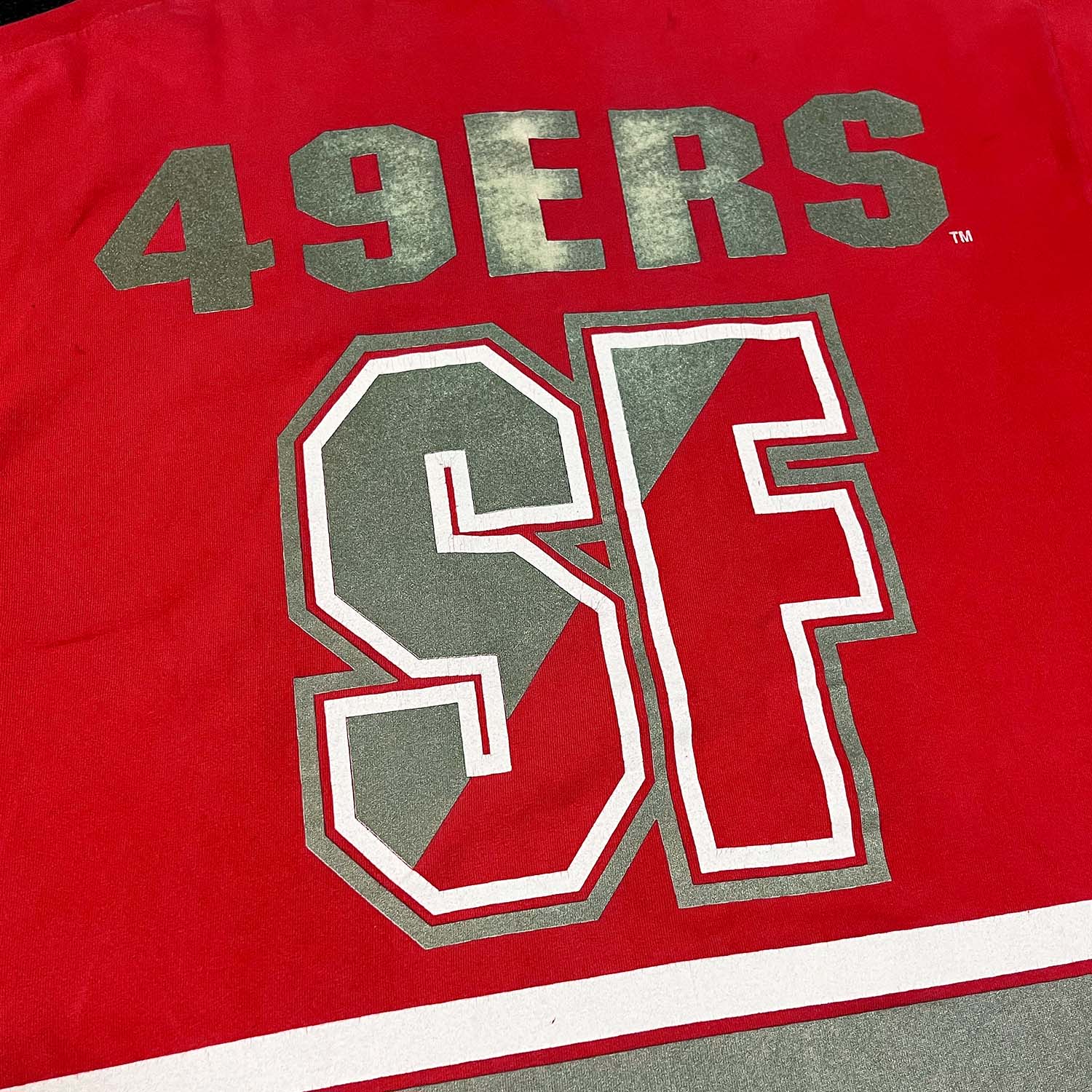 1995 SF 49ers Salem AOP tee XL