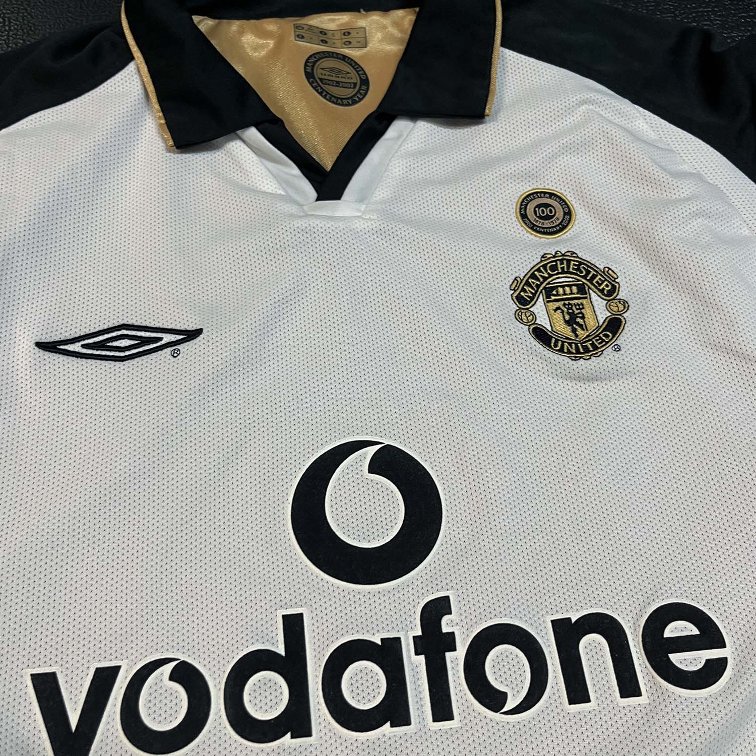 2002 Manchester United reversible jersey M