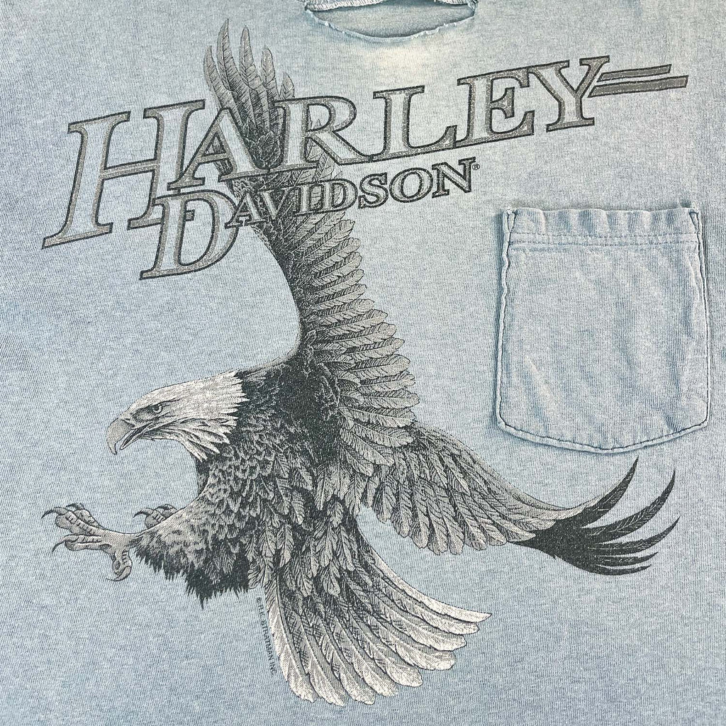 90's Harley Davidson Las Vegas pocket tee M/L