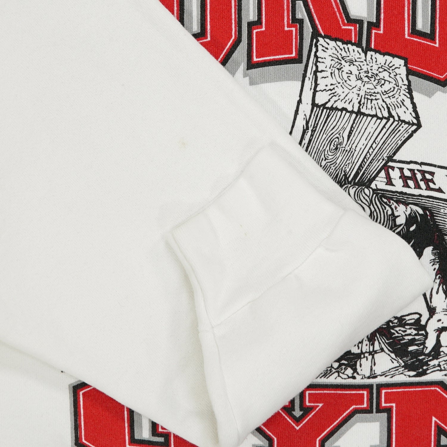 1990 Lord's Gym Jesus "His Pain Your Gain" crewneck M