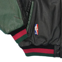 Load image into Gallery viewer, Vintage Seattle Sonics leather Pro Player jacket XL
