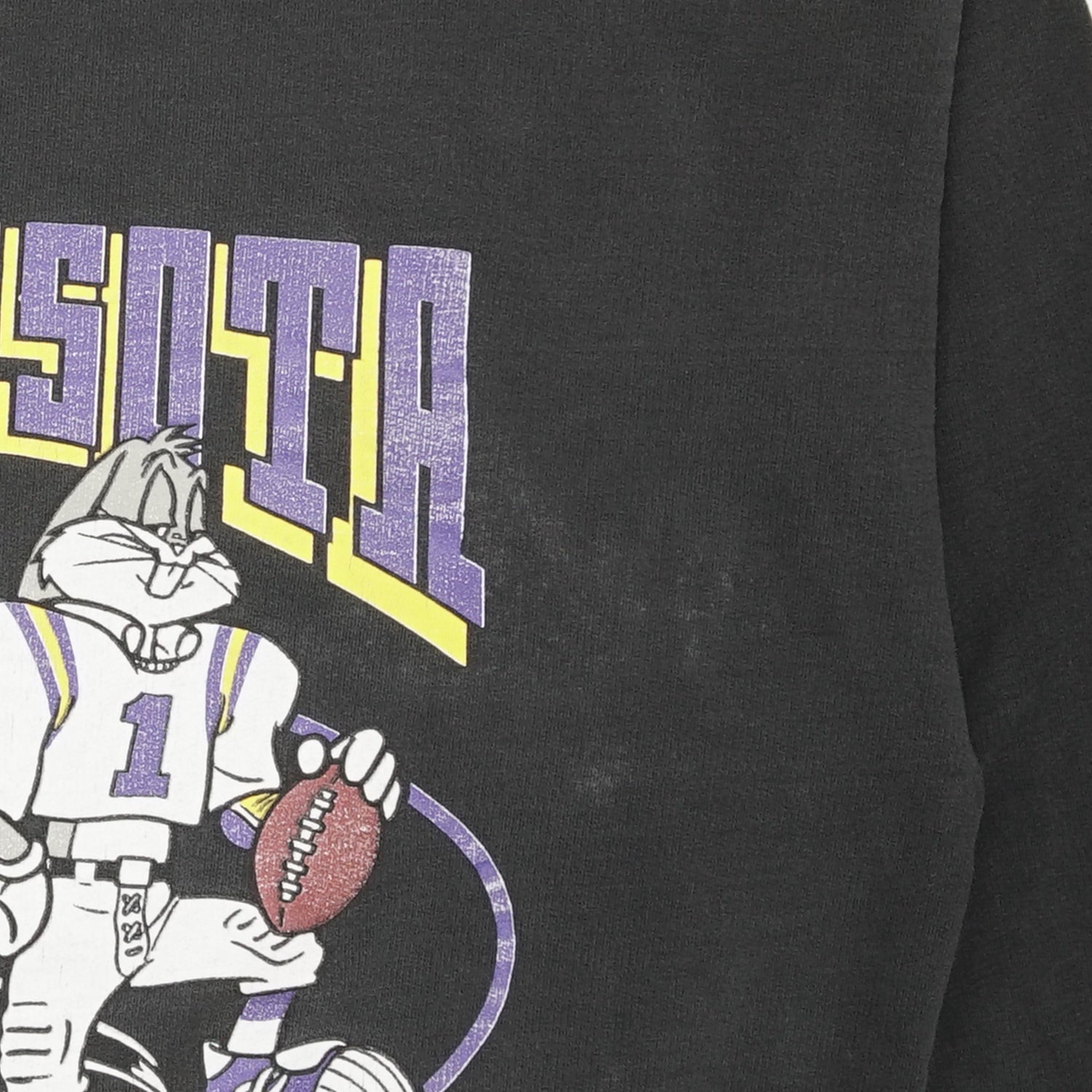 1993 Looney Tunes x Minnesota Vikings crewneck M