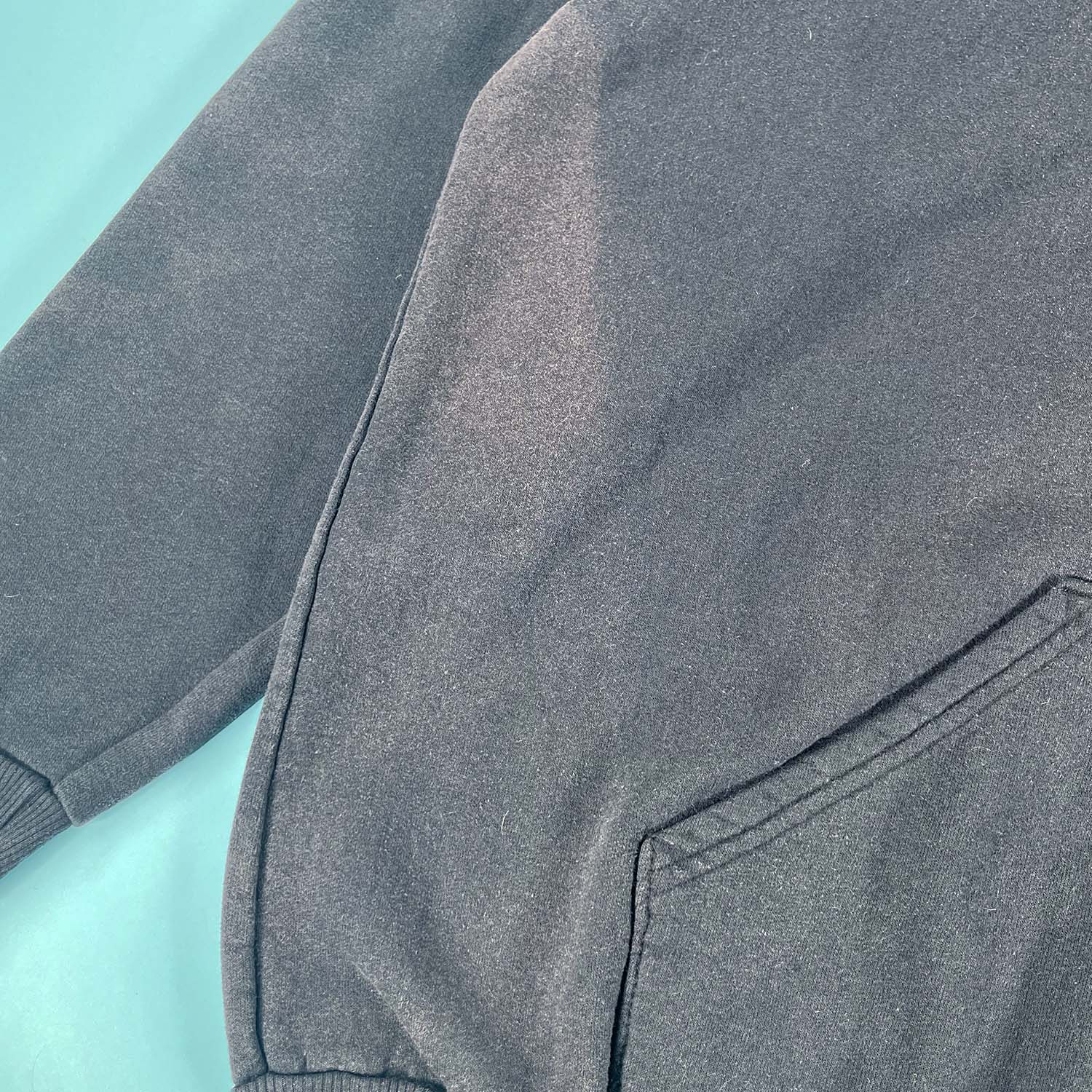 '90s Harley Davidson embroidered hoodie faded XL