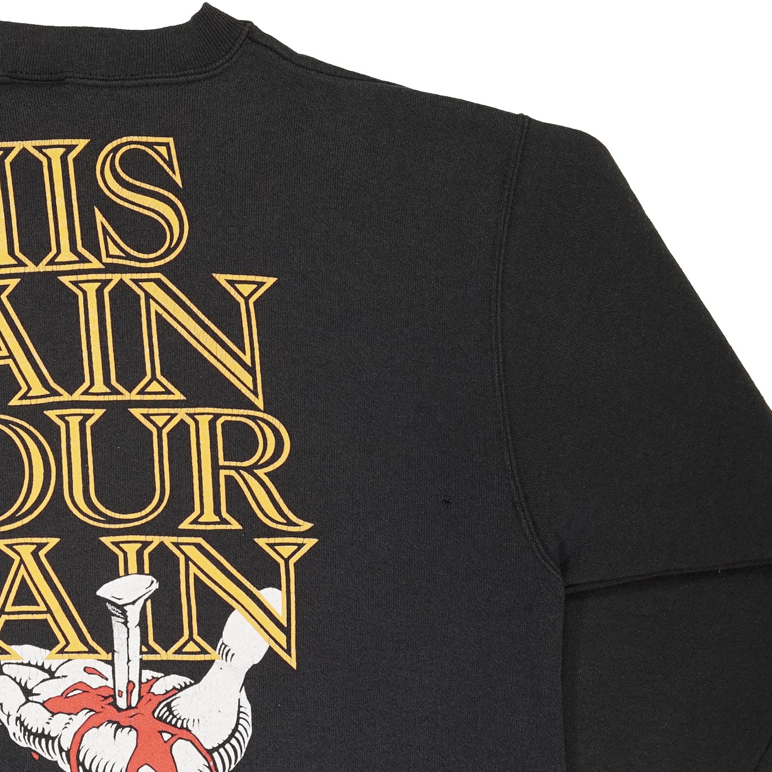 1990 Lord's Gym Jesus crewneck M