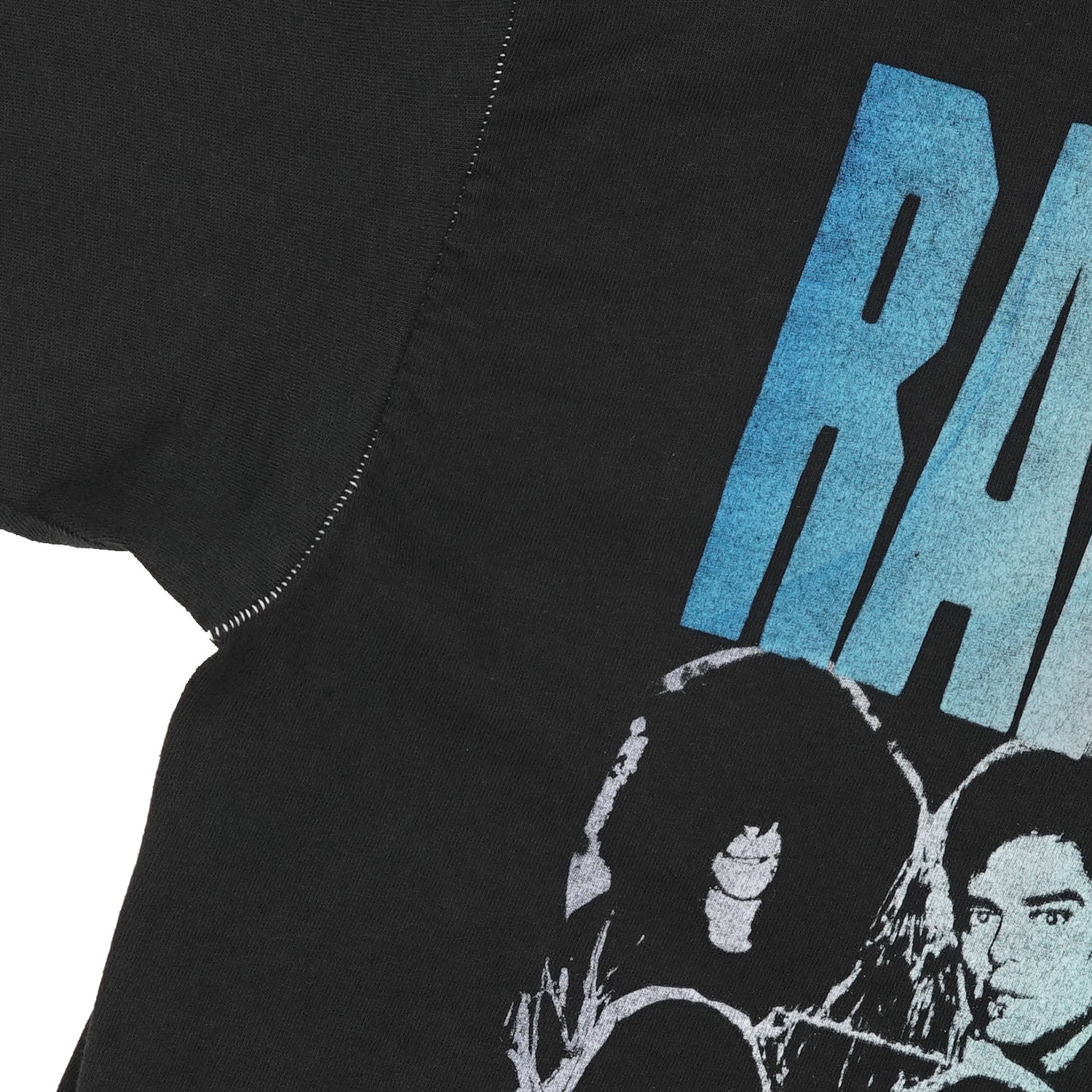 1989 Ramones Brain Drain bootleg band tee L