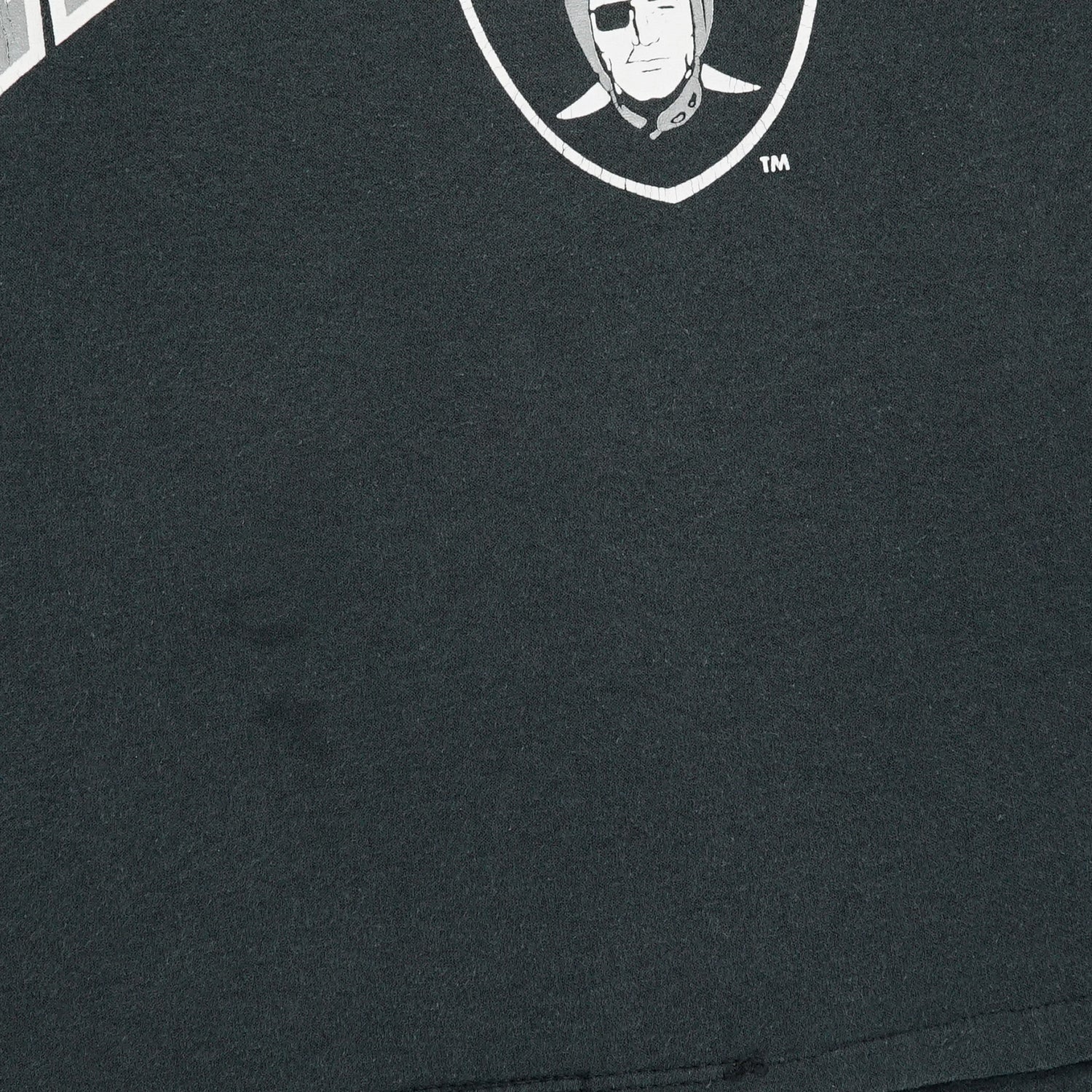 '90s Oakland Raiders arc logo tee S