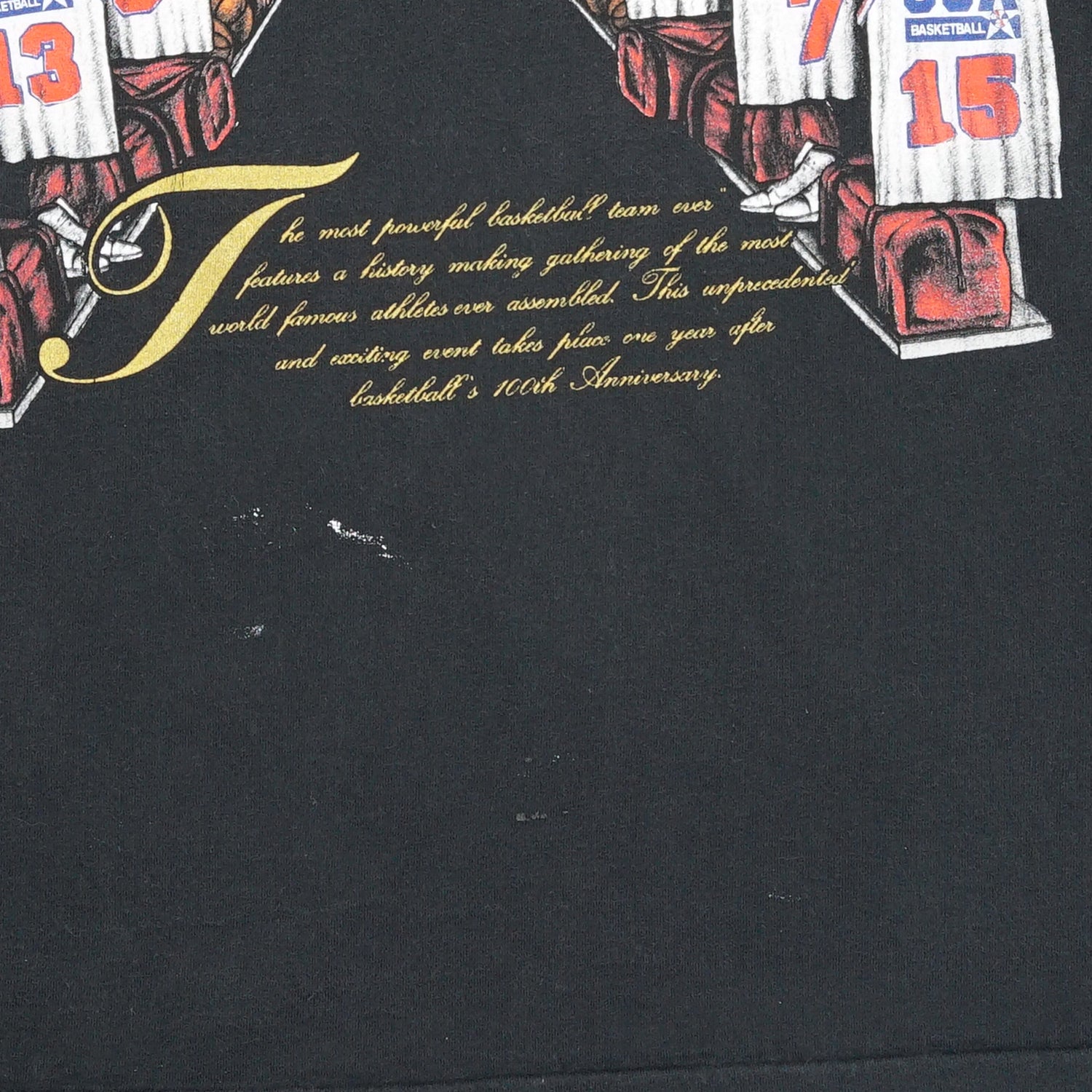 1992 USA Dream Team Nutmeg tee L
