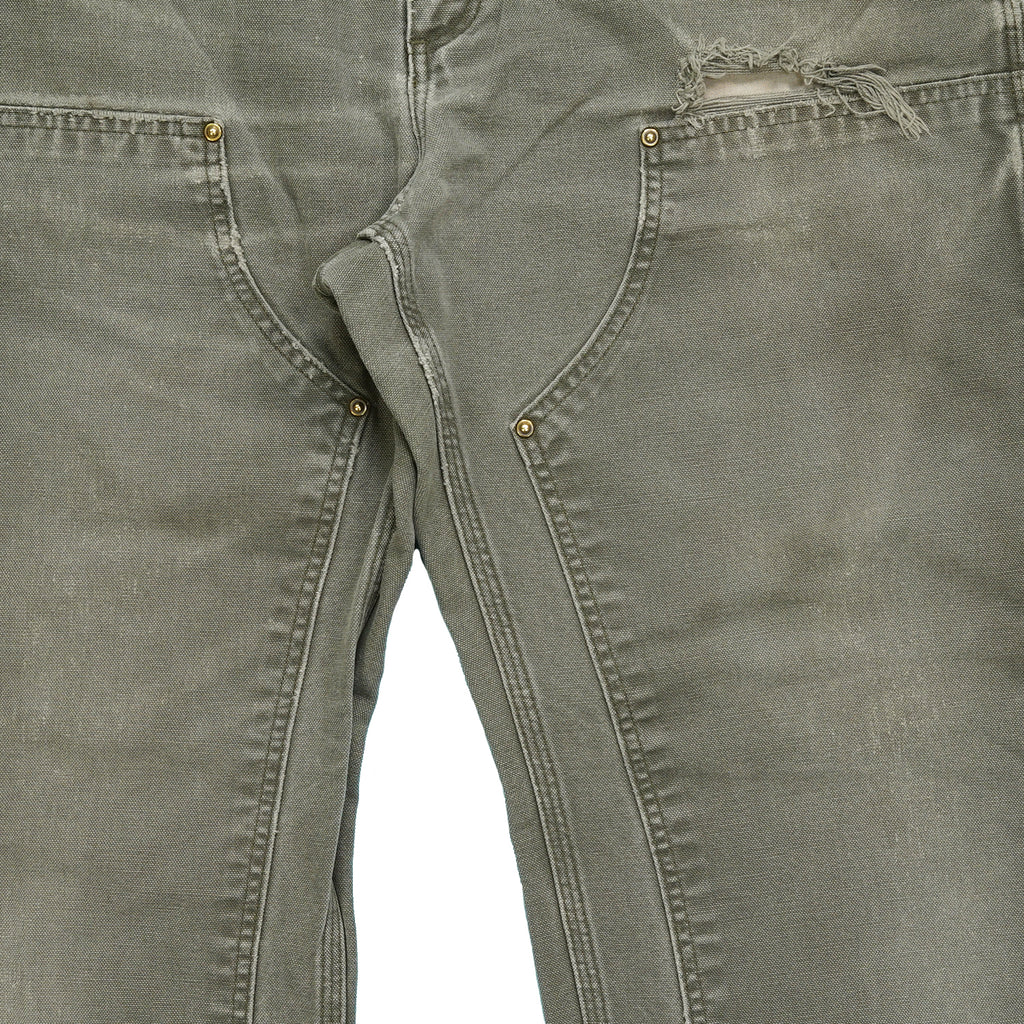 Carhartt double knee denim green 34" x 31"