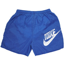 Load image into Gallery viewer, &#39;90s Nike swoosh logo shorts L-XL
