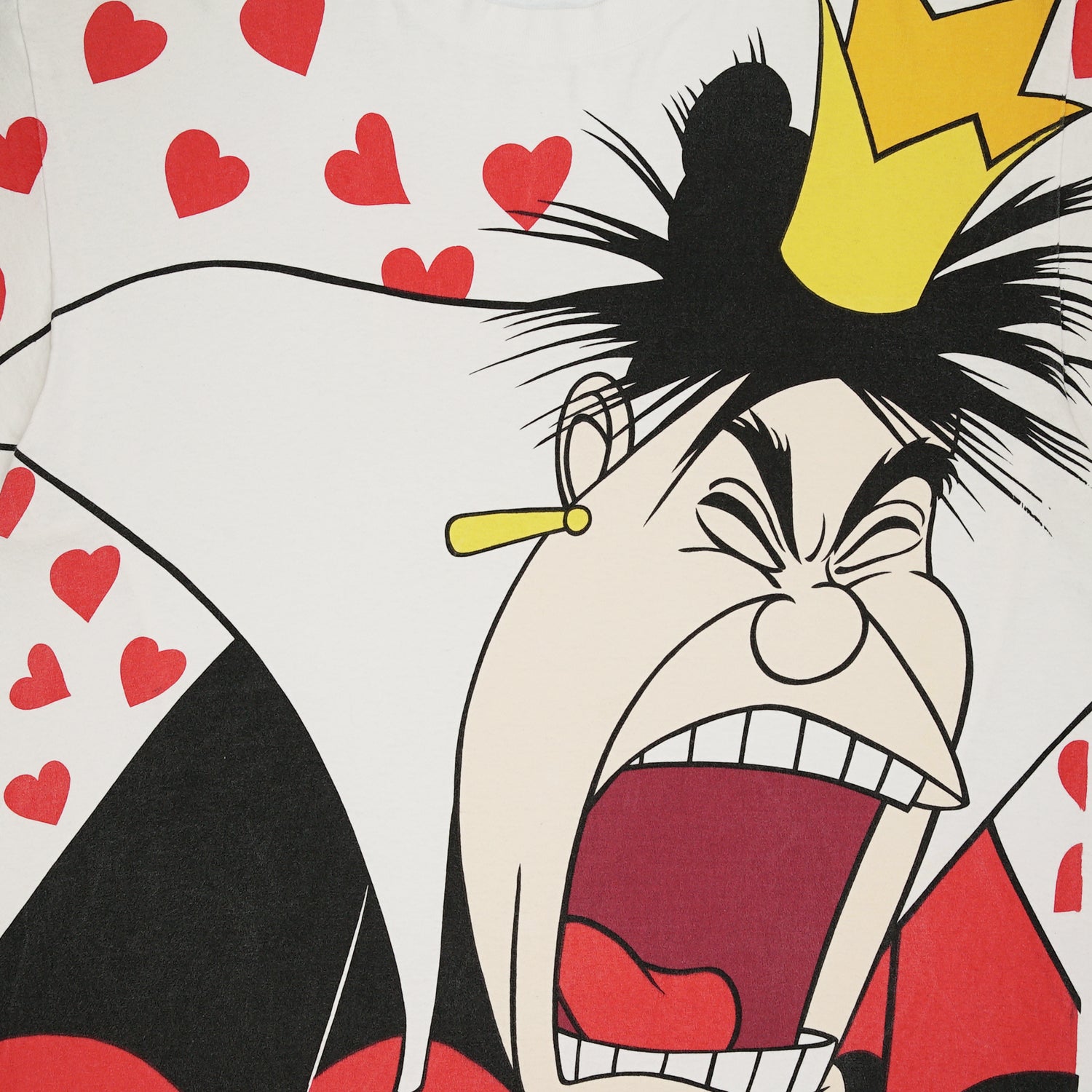 '90s Alice in Wonderland Queen of Hearts tee XL