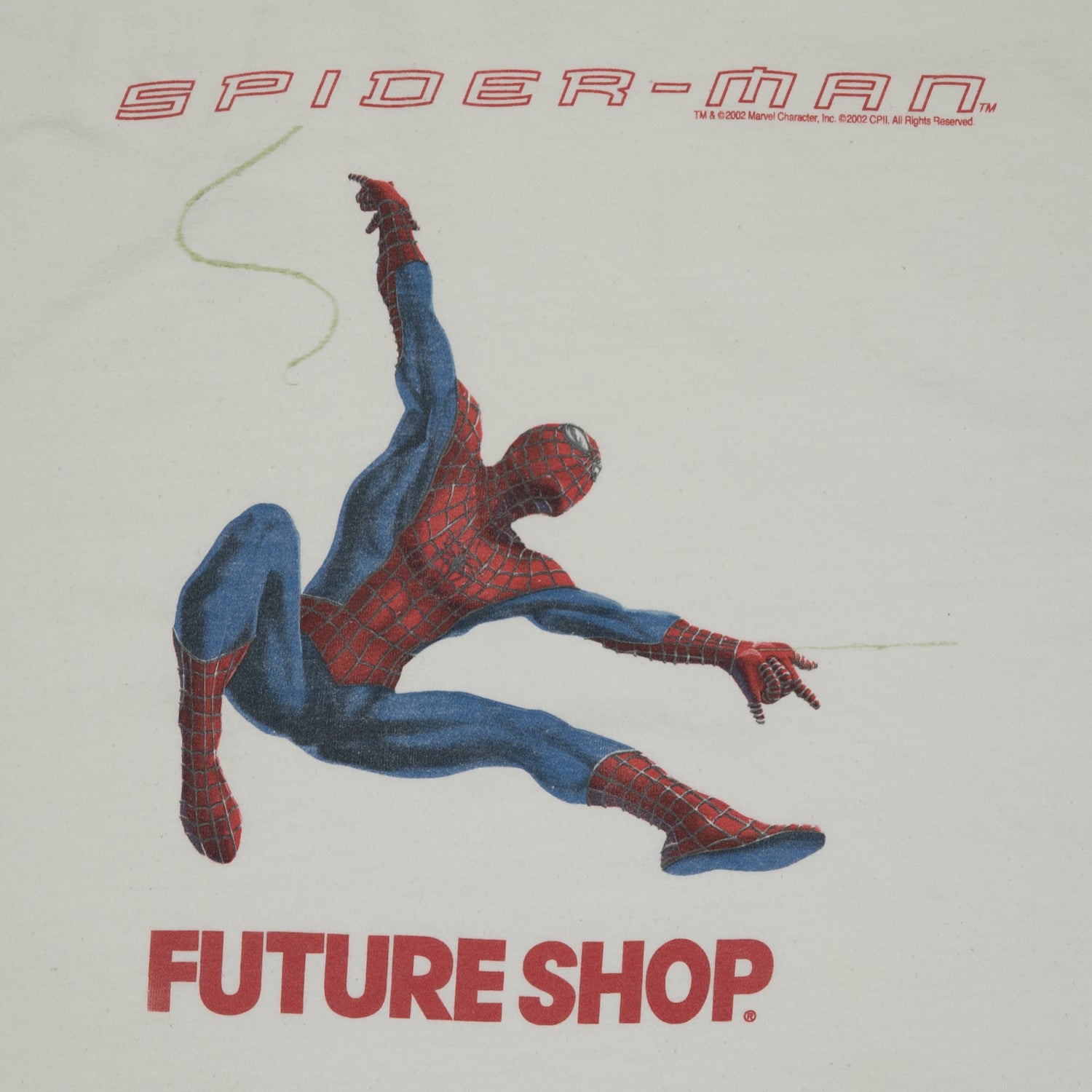 2002 Marvel Spider-Man promo tee L