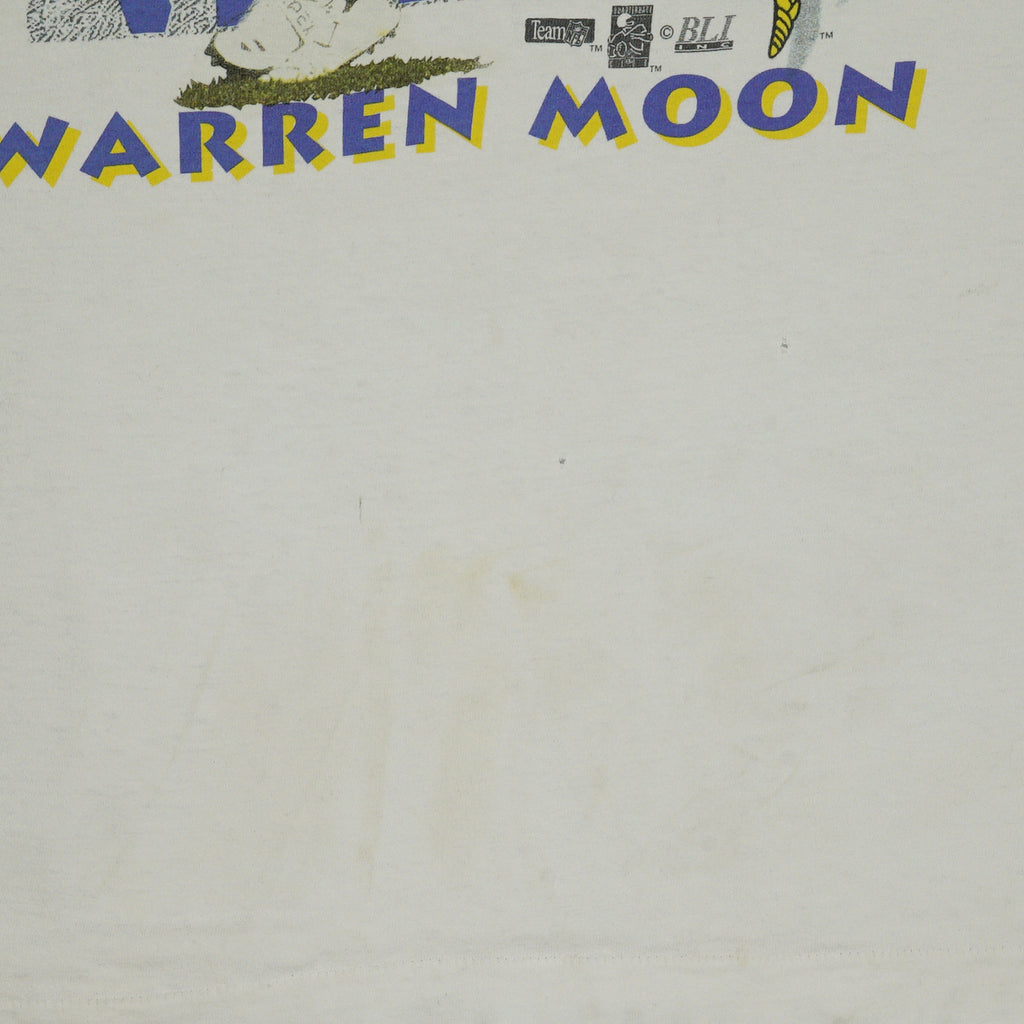 Vintage Warren Moon Vikings NFL tee L