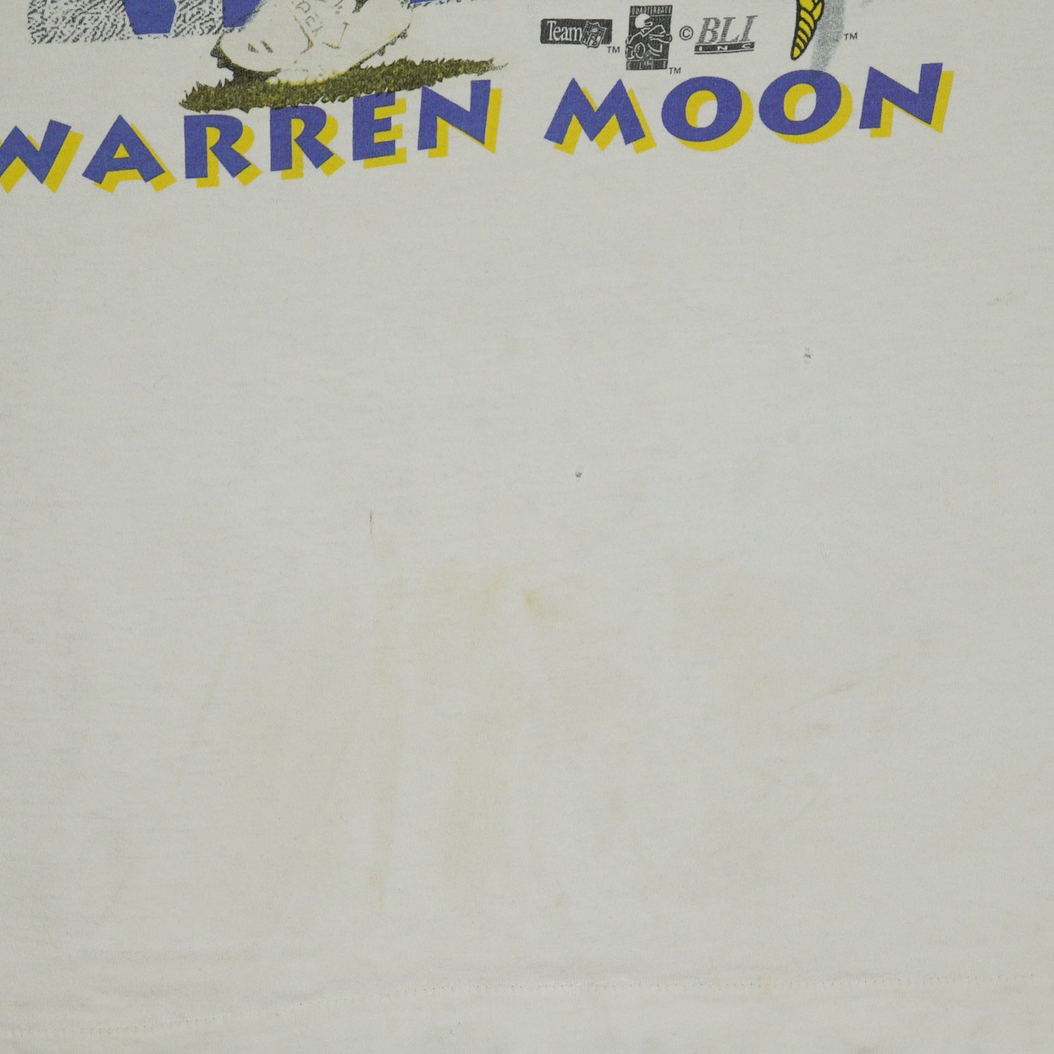 Vintage Warren Moon Vikings NFL tee L