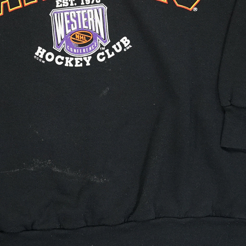 '90s Vancouver Canucks Western Conference crewneck L
