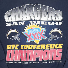 Load image into Gallery viewer, 1994 San Diego Chargers AFC Champions crewneck L
