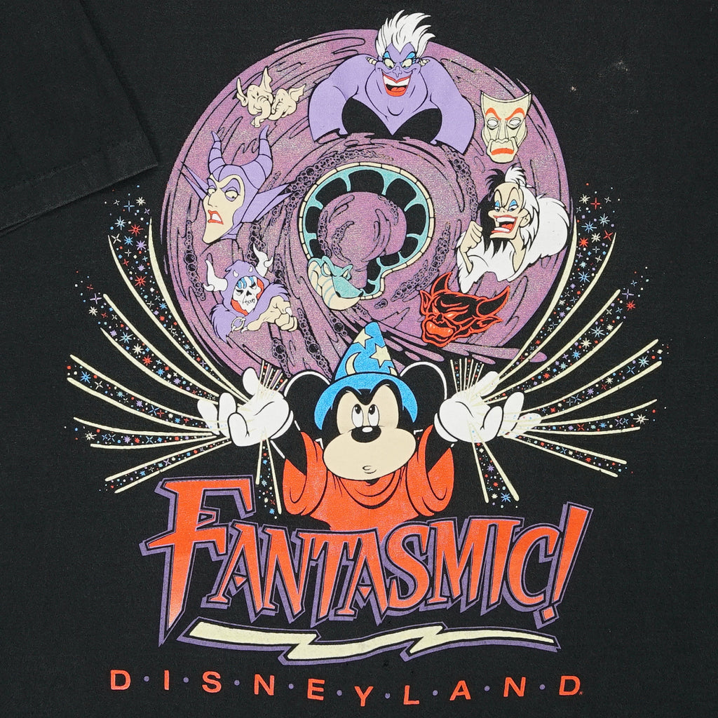 '90s Disneyland Fantasmic Villains tee L