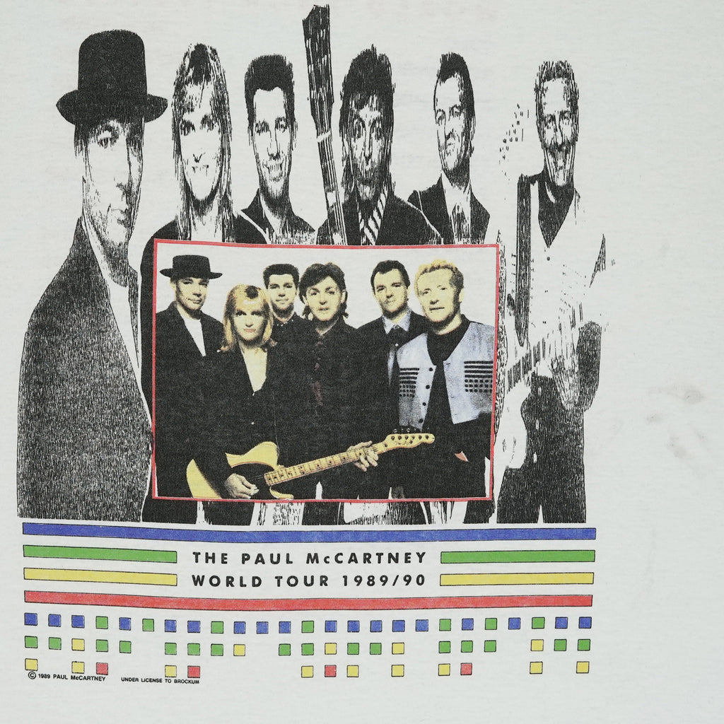 1989/90 Paul McCartney world tour tee M/L