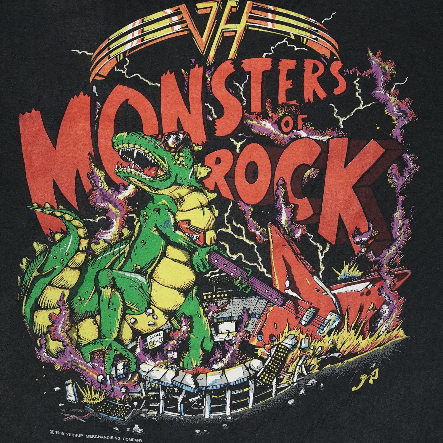 1998 Van Halen Monsters of Rock tour tee L